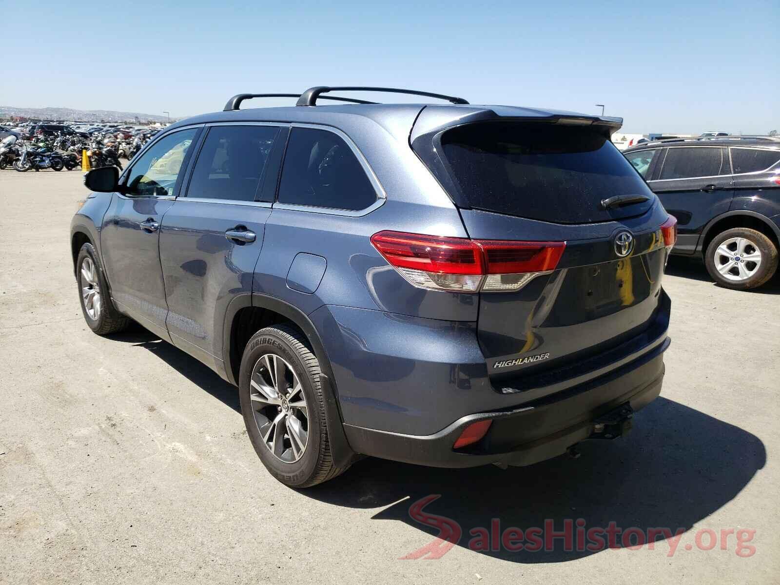 5TDZZRFHXJS247913 2018 TOYOTA HIGHLANDER