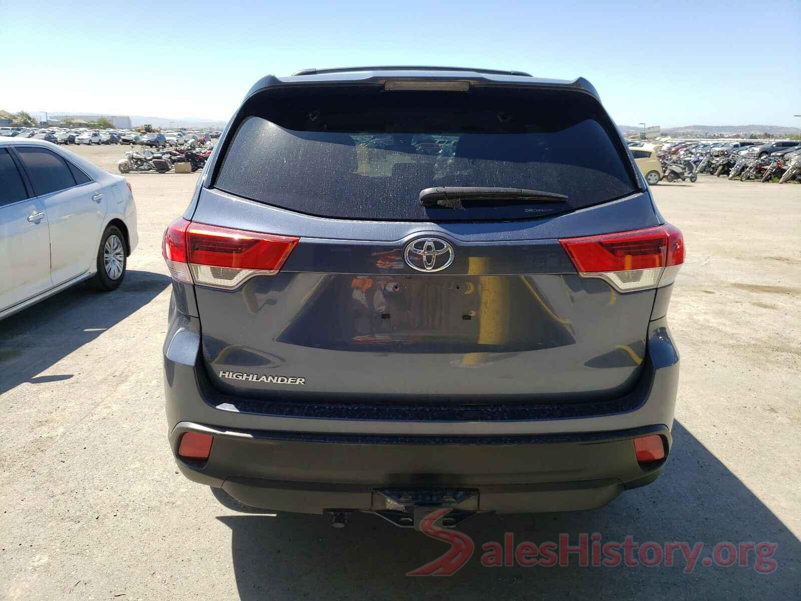 5TDZZRFHXJS247913 2018 TOYOTA HIGHLANDER