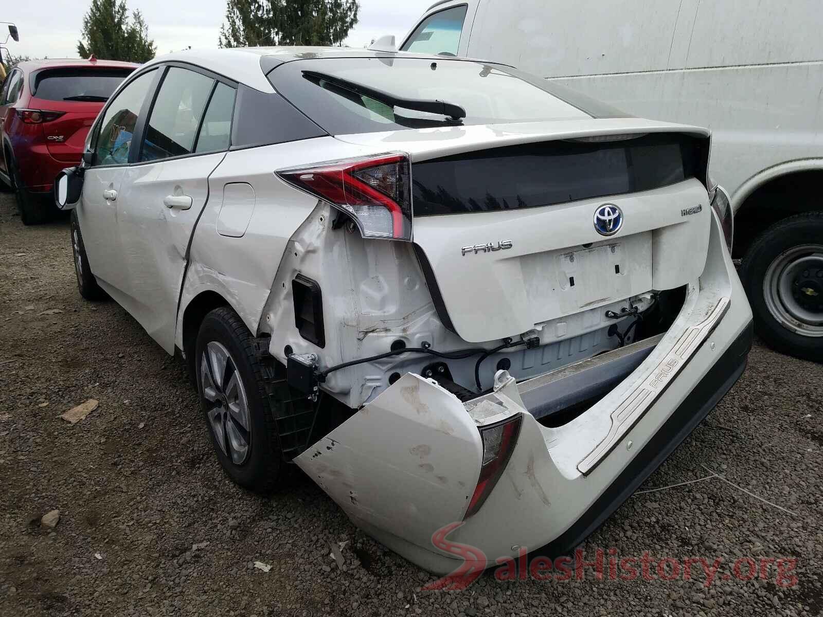 JTDKARFU1J3058803 2018 TOYOTA PRIUS