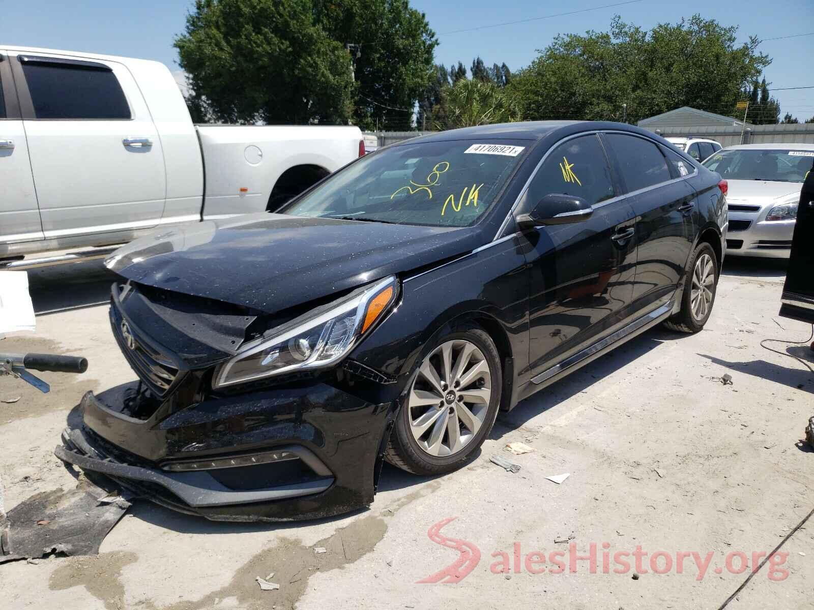 5NPE34AF7HH525837 2017 HYUNDAI SONATA