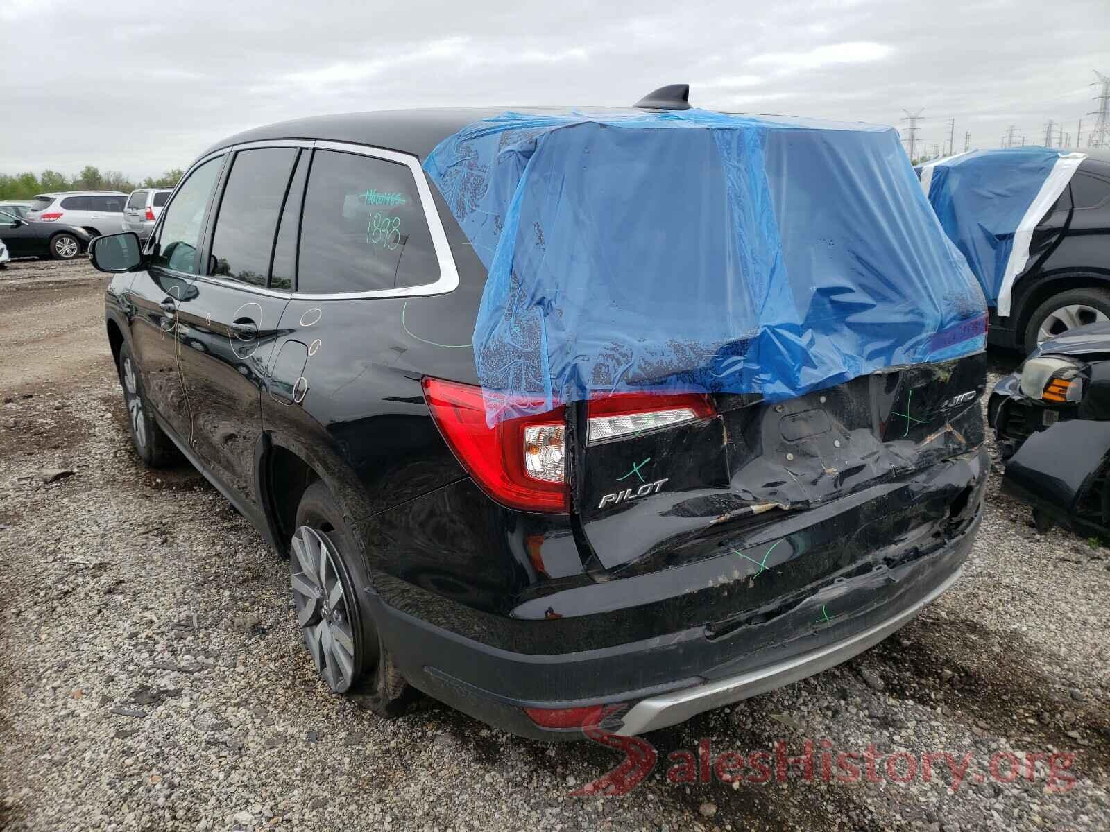 5FNYF6H54KB030403 2019 HONDA PILOT