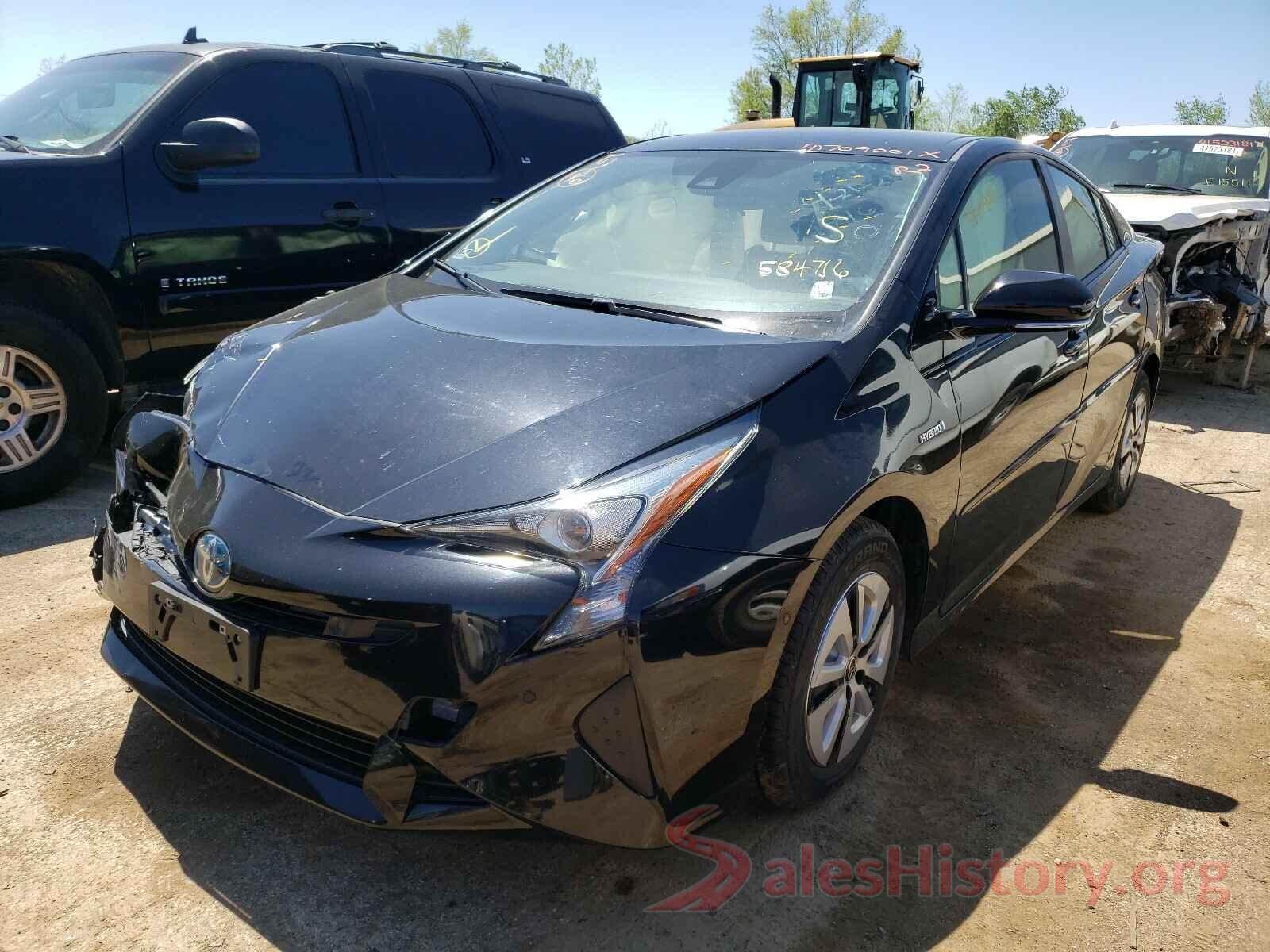 JTDKBRFUXJ3584716 2018 TOYOTA PRIUS