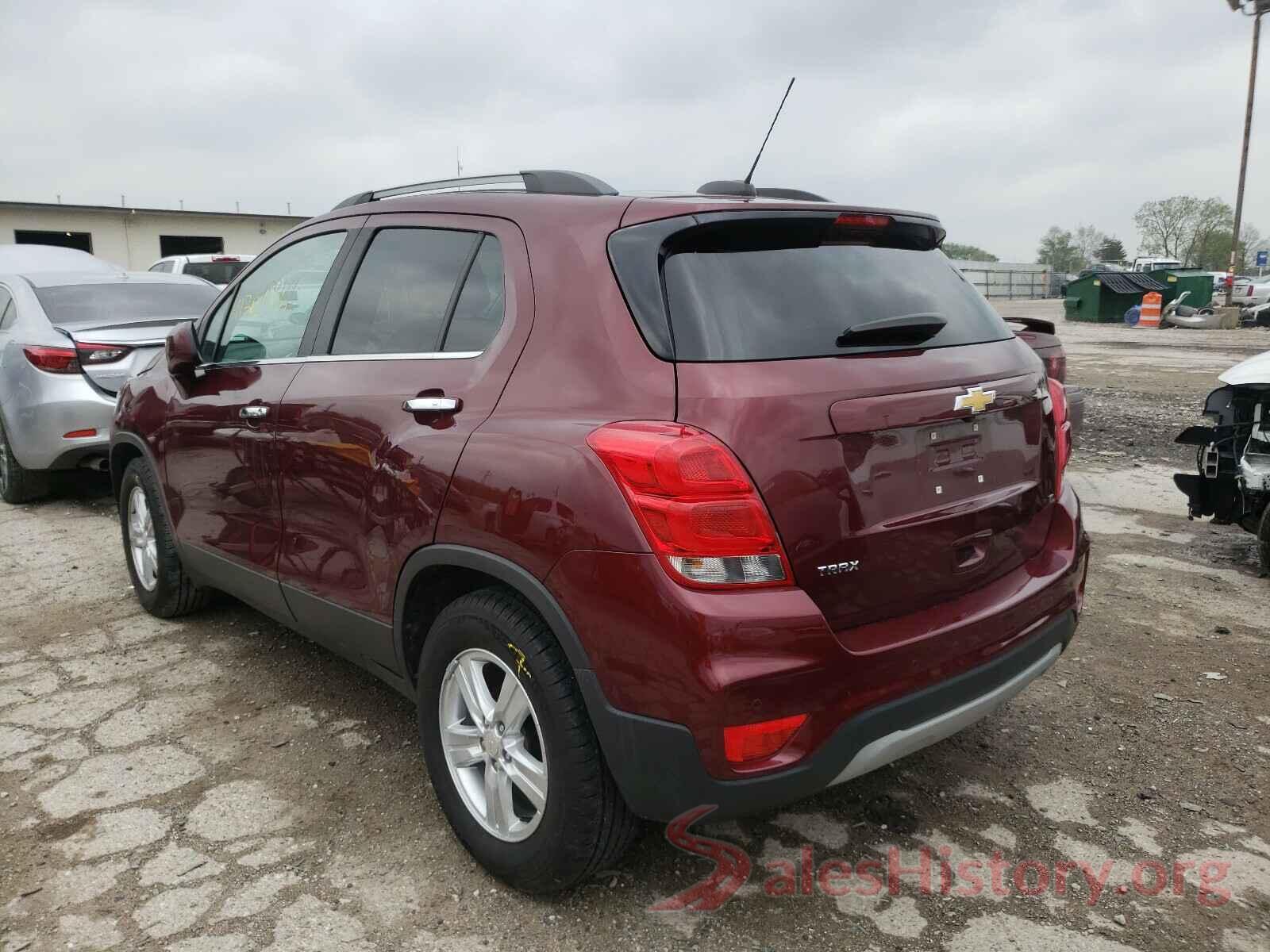 3GNCJLSB6HL189186 2017 CHEVROLET TRAX