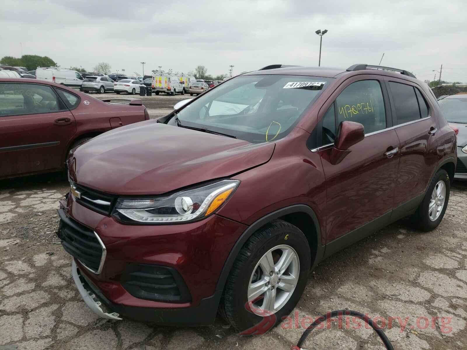 3GNCJLSB6HL189186 2017 CHEVROLET TRAX