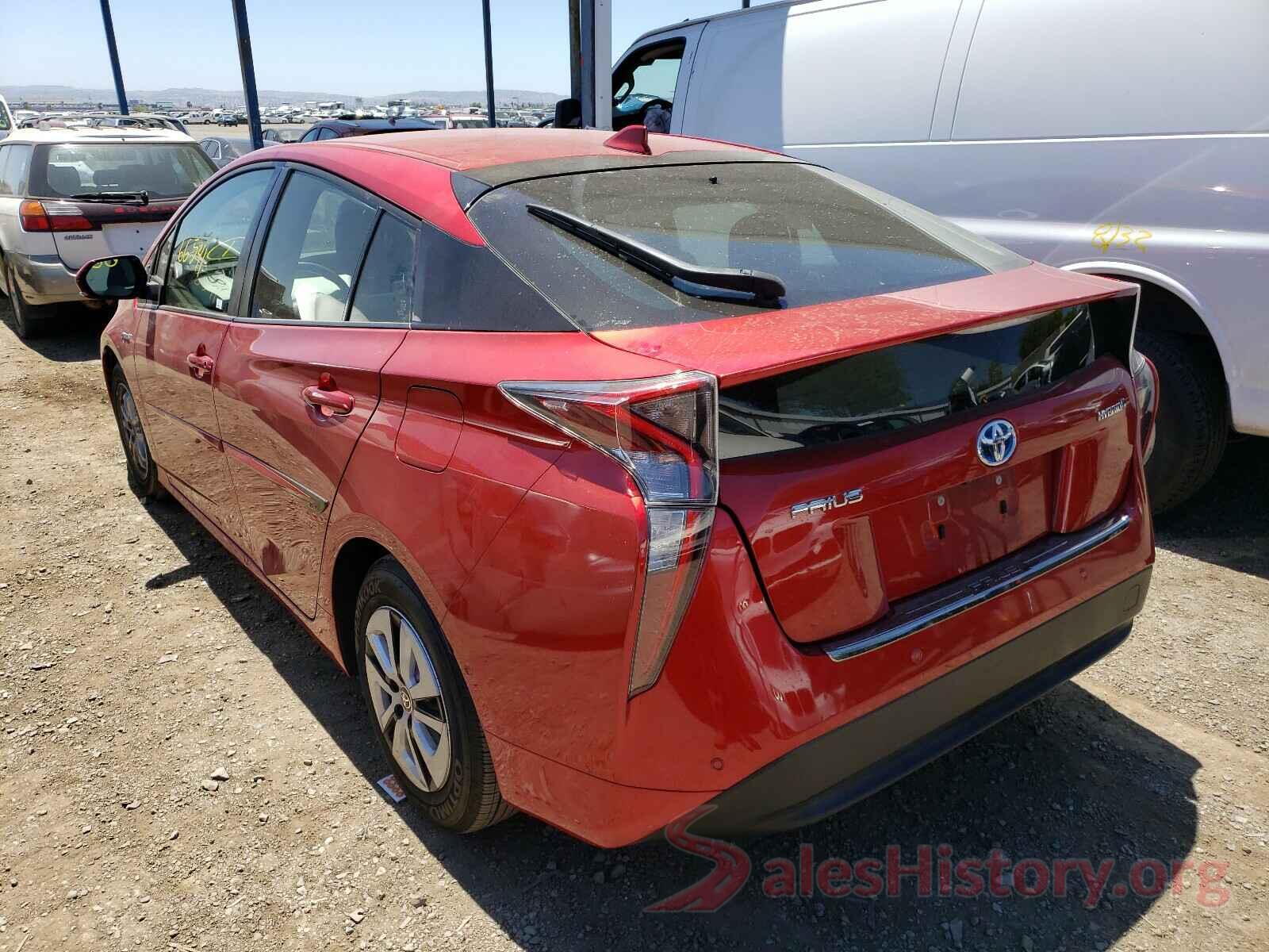 JTDKBRFU9H3564077 2017 TOYOTA PRIUS