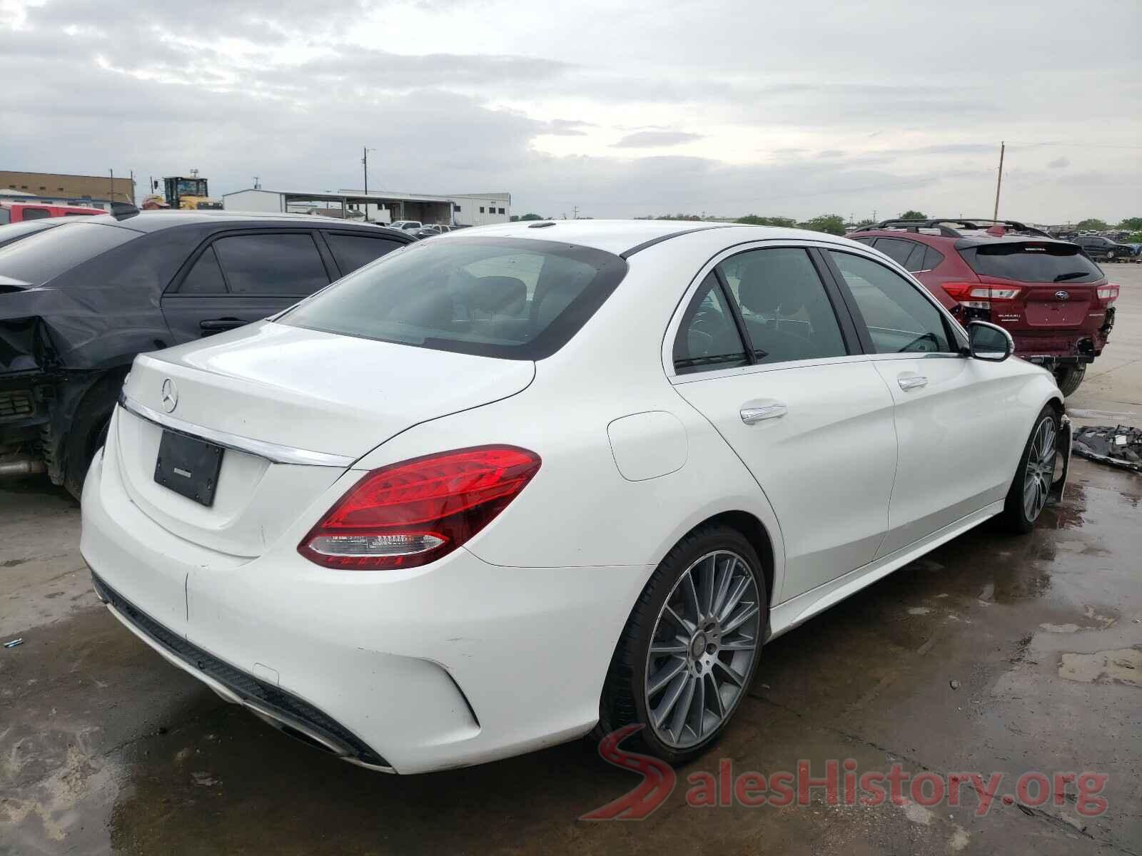 55SWF4JB8GU150853 2016 MERCEDES-BENZ C CLASS