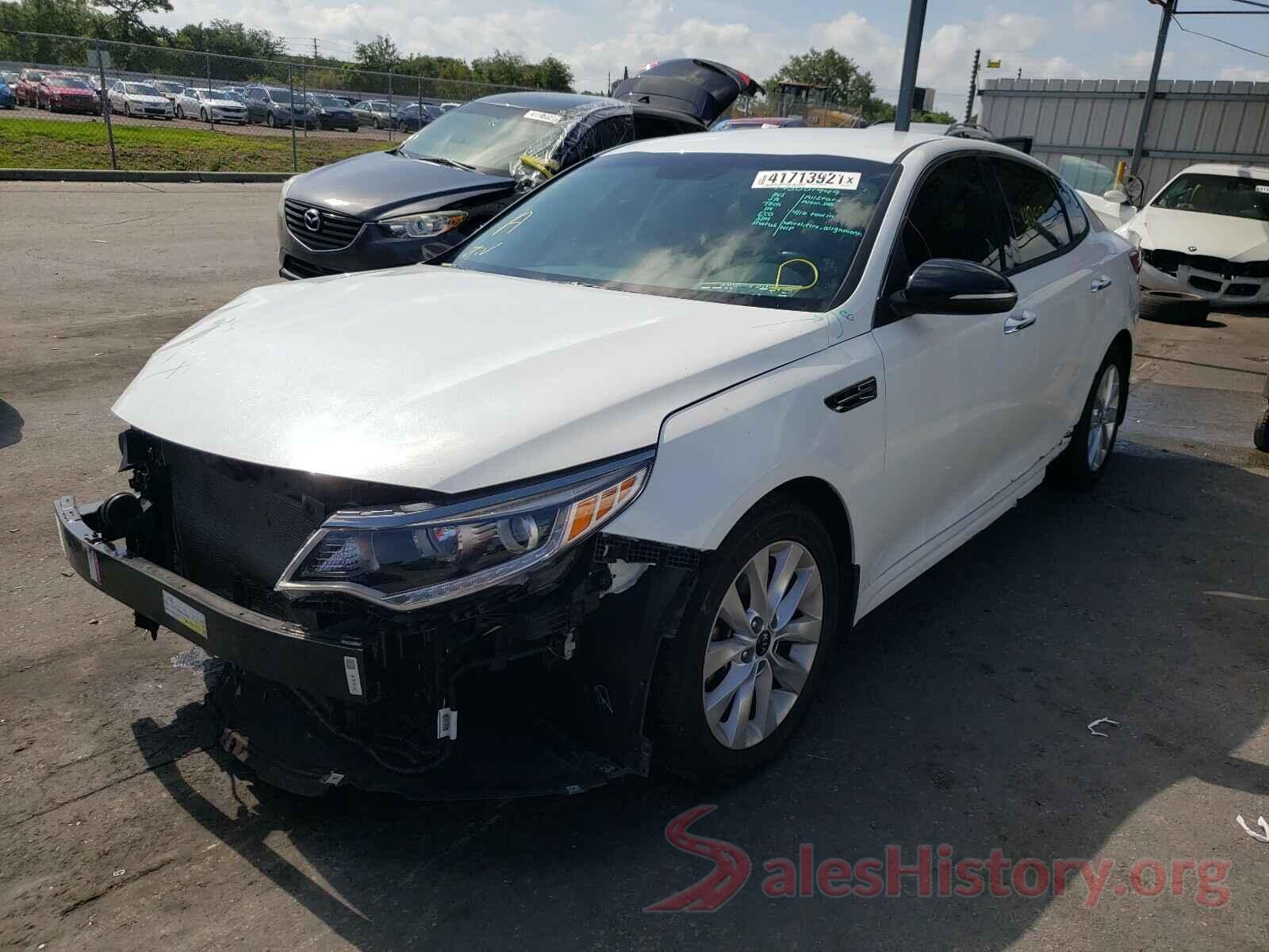 5XXGU4L34JG192412 2018 KIA OPTIMA