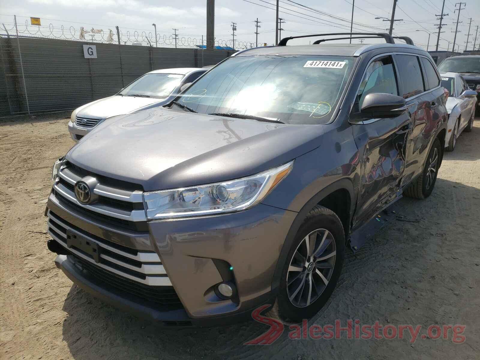 5TDKZRFH8JS535432 2018 TOYOTA HIGHLANDER