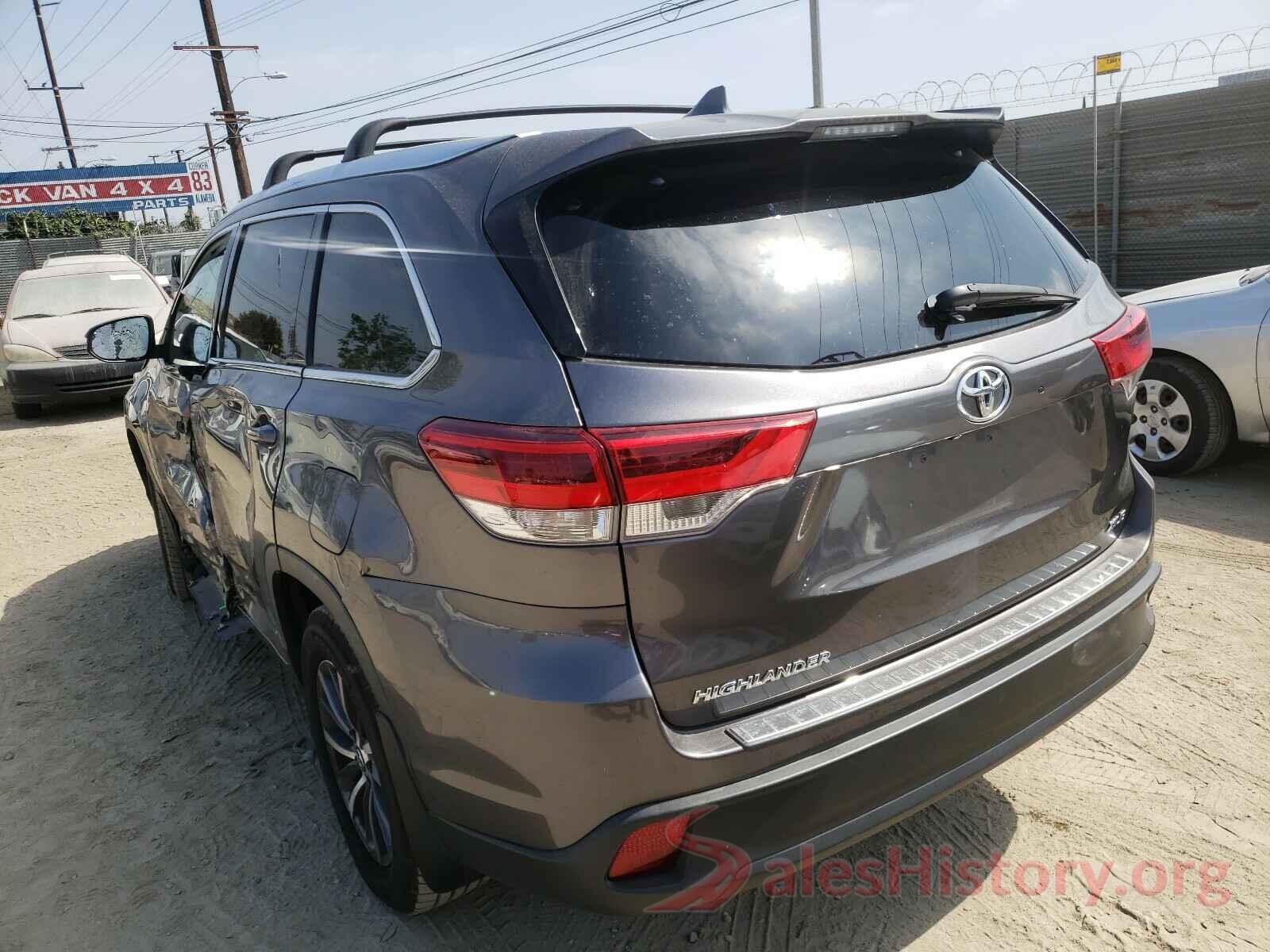 5TDKZRFH8JS535432 2018 TOYOTA HIGHLANDER