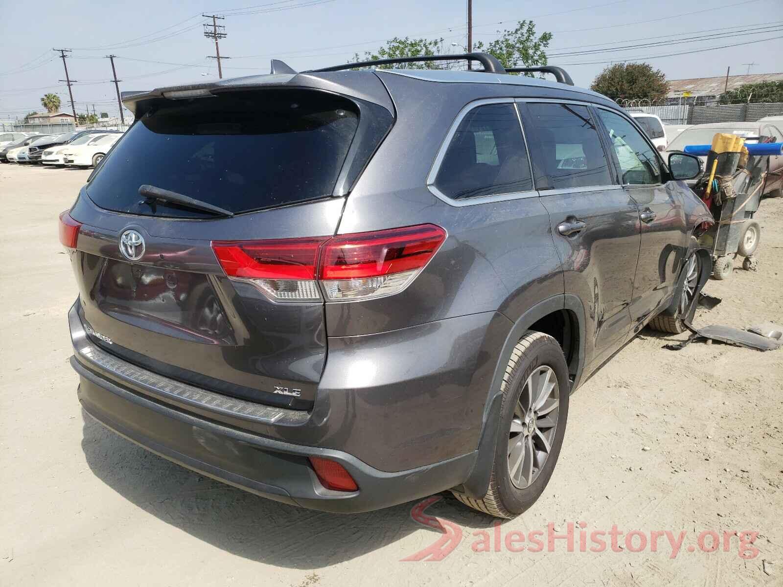 5TDKZRFH8JS535432 2018 TOYOTA HIGHLANDER