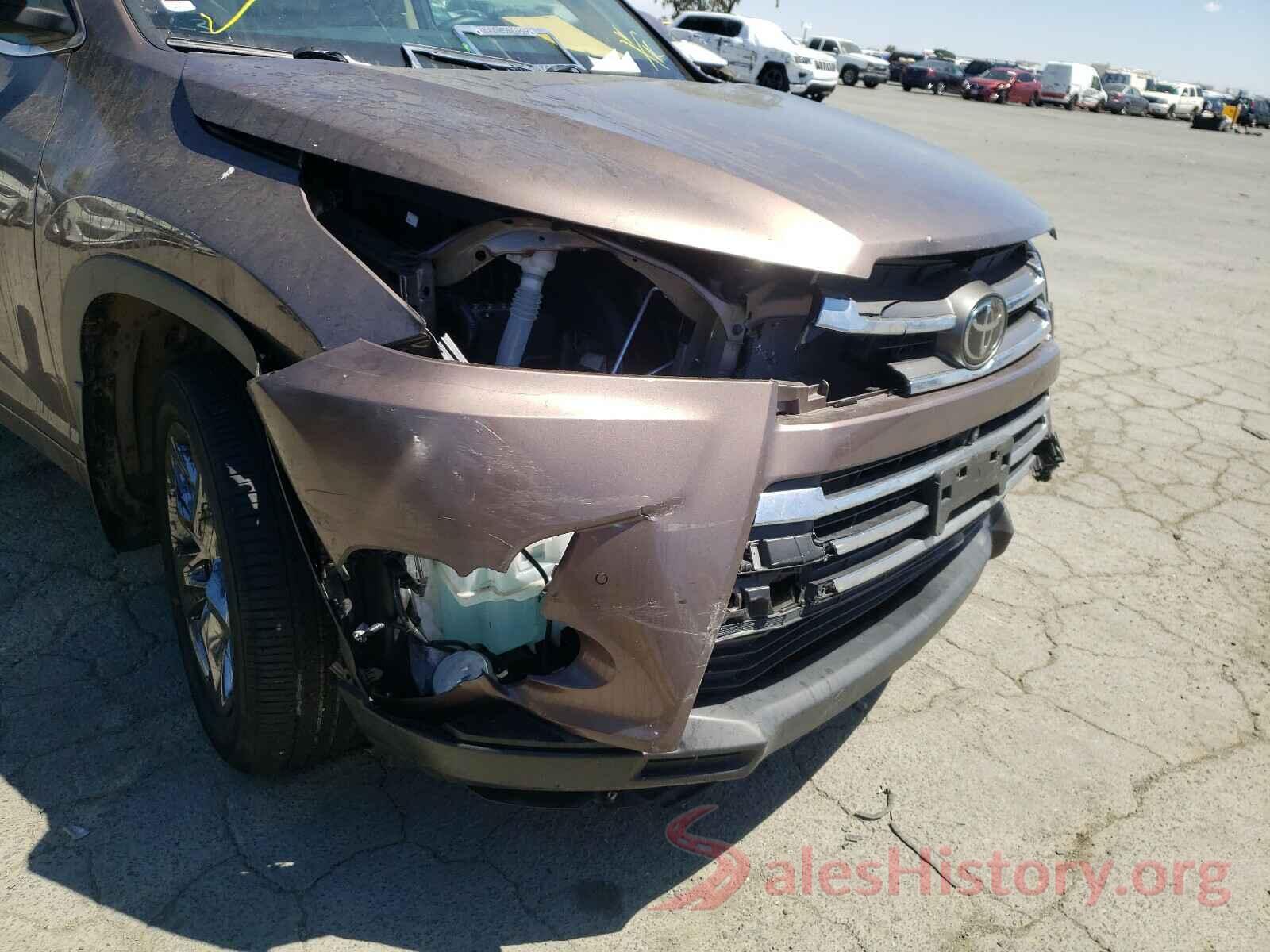 5TDDZRFH1JS837475 2018 TOYOTA HIGHLANDER