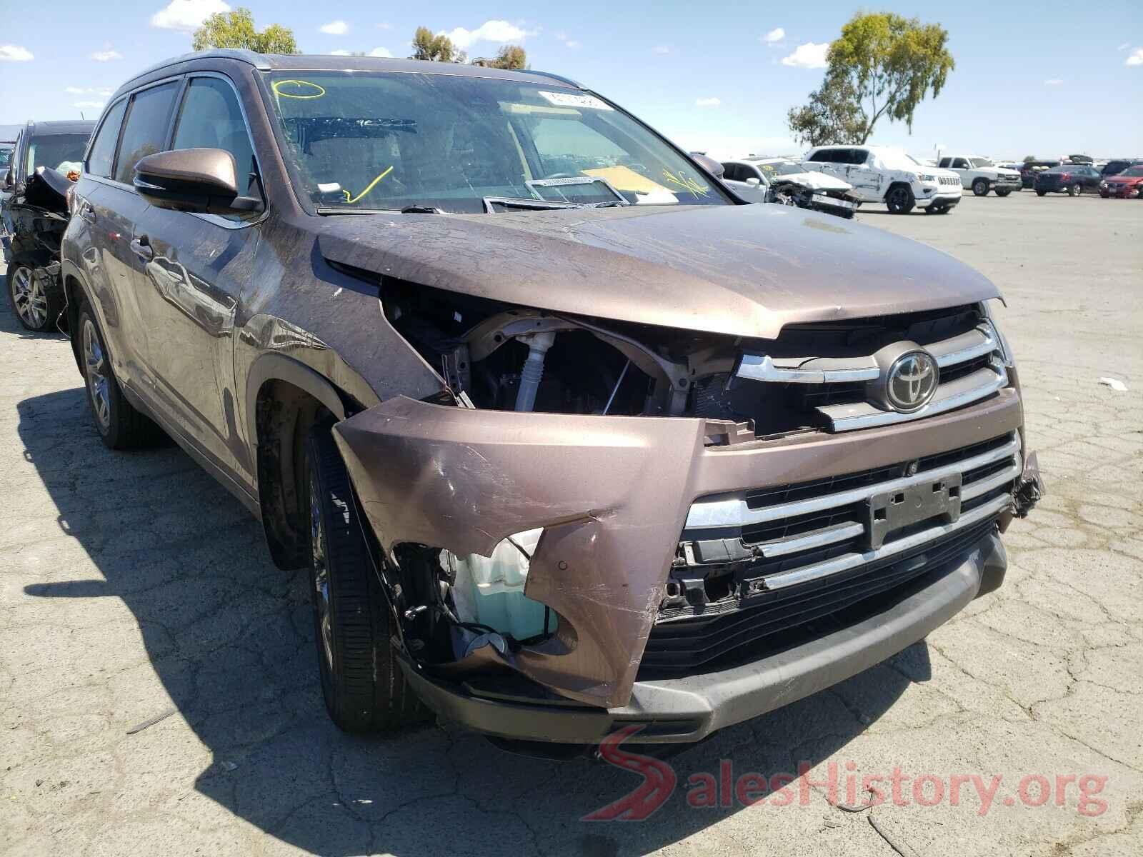 5TDDZRFH1JS837475 2018 TOYOTA HIGHLANDER