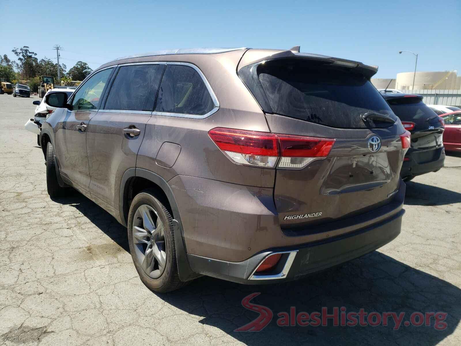 5TDDZRFH1JS837475 2018 TOYOTA HIGHLANDER