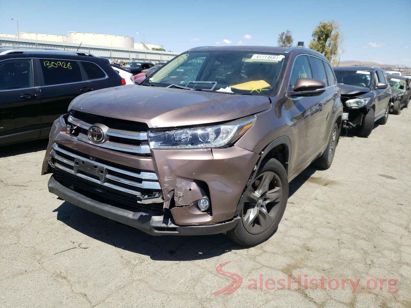 5TDDZRFH1JS837475 2018 TOYOTA HIGHLANDER