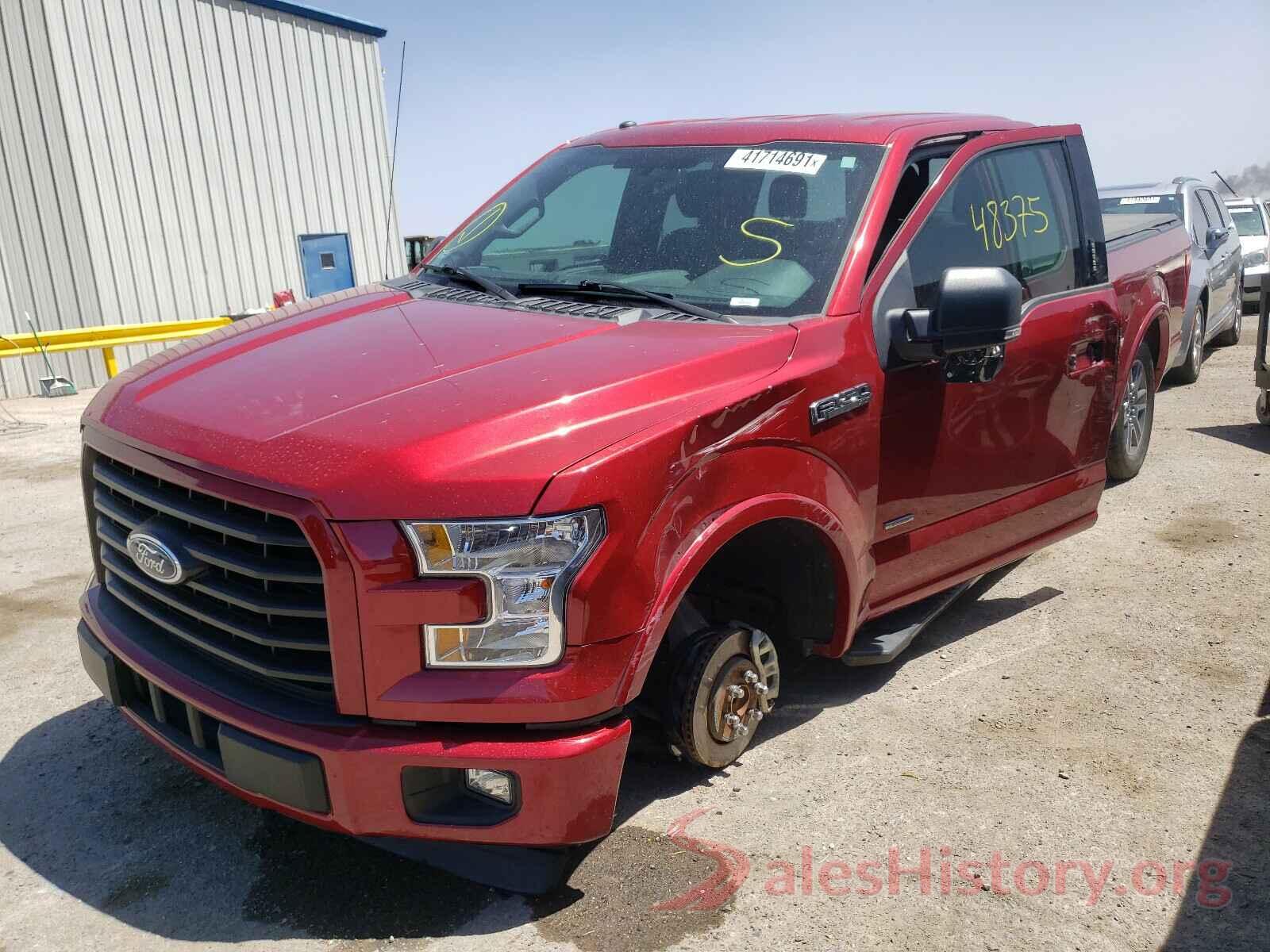 1FTEX1CP5HKD59988 2017 FORD F150