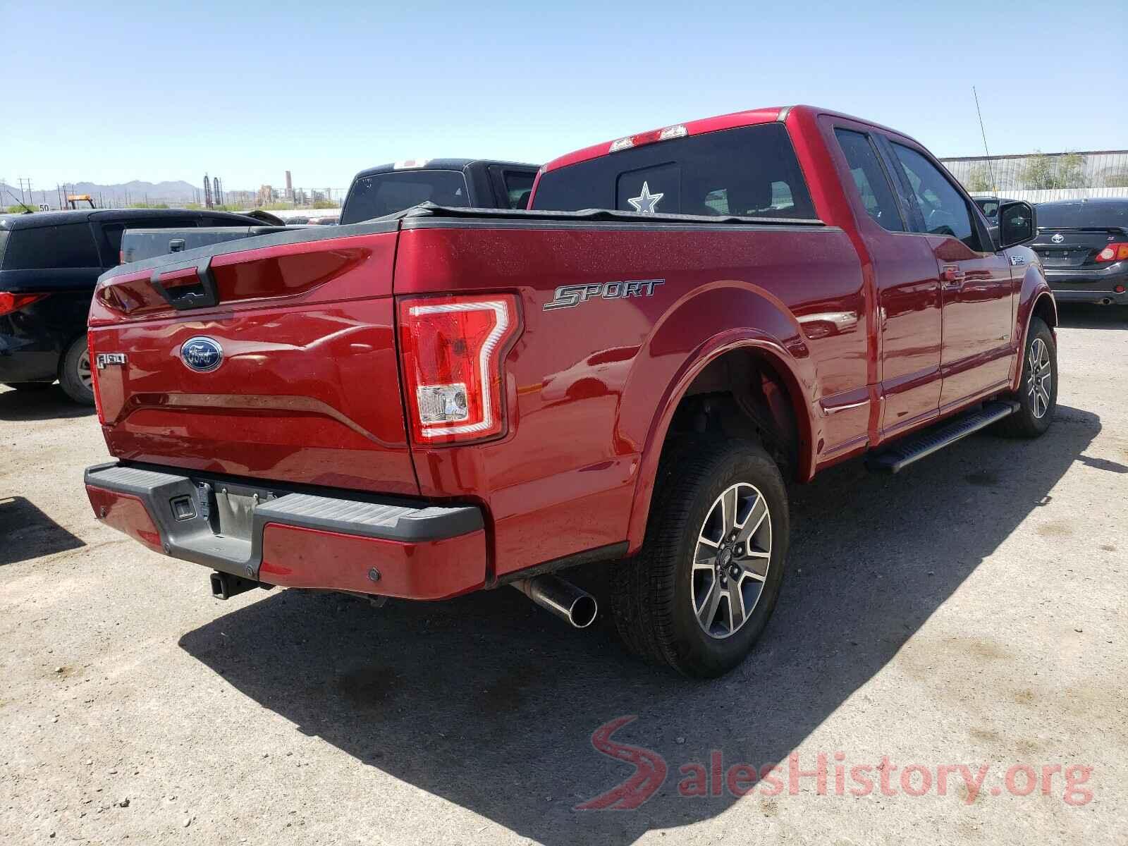 1FTEX1CP5HKD59988 2017 FORD F150