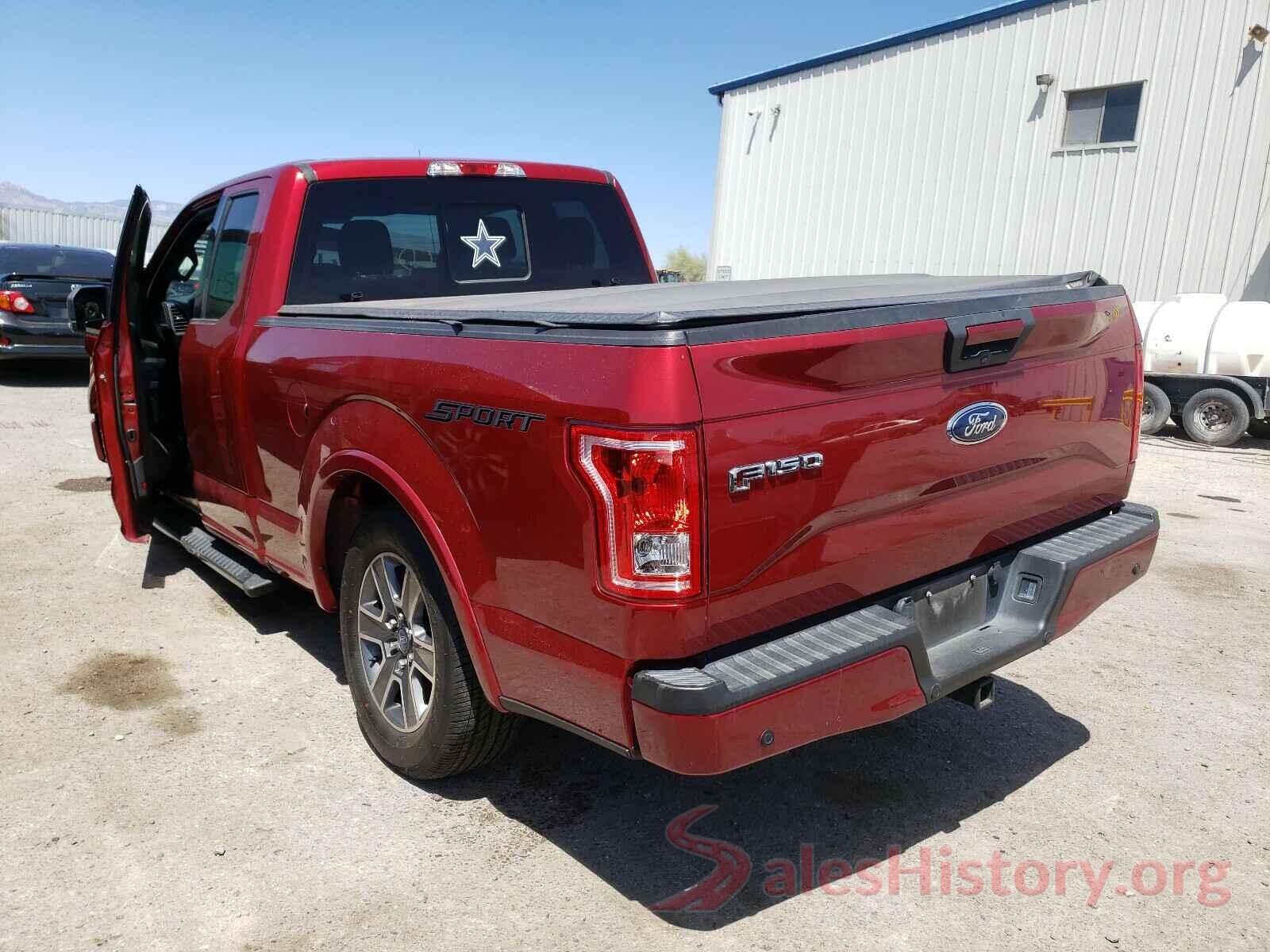 1FTEX1CP5HKD59988 2017 FORD F150