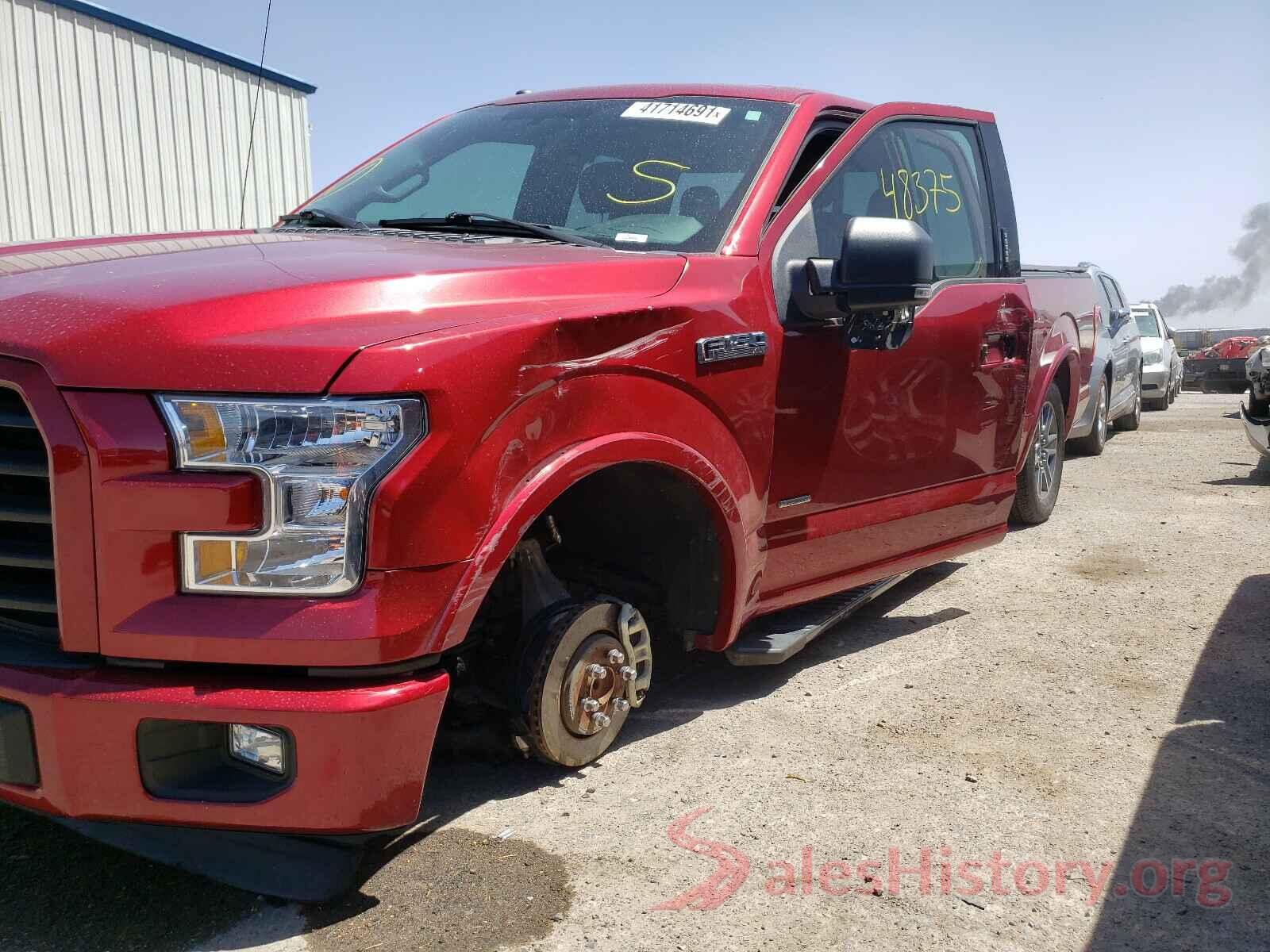 1FTEX1CP5HKD59988 2017 FORD F150