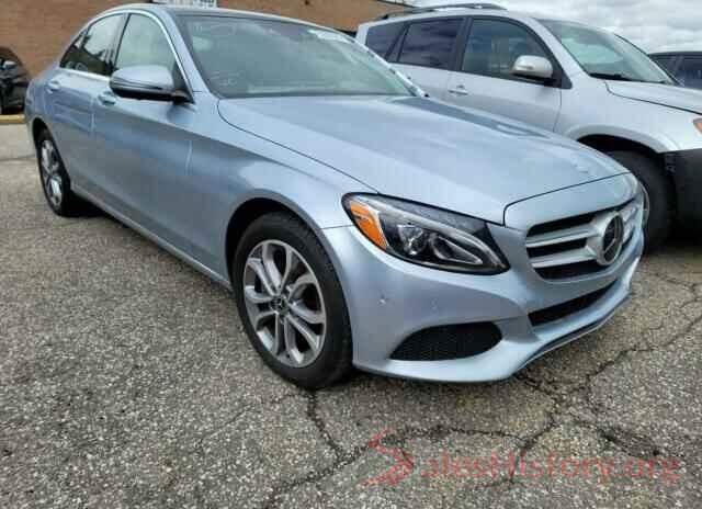 55SWF4KB7HU214879 2017 MERCEDES-BENZ C CLASS