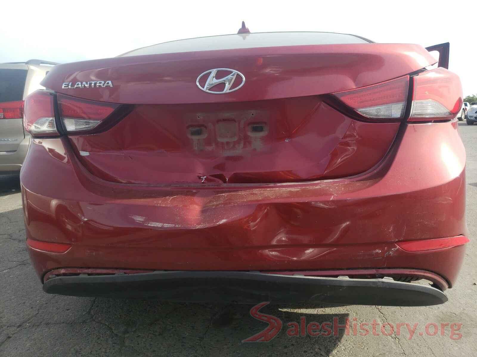 5NPDH4AE4GH674824 2016 HYUNDAI ELANTRA