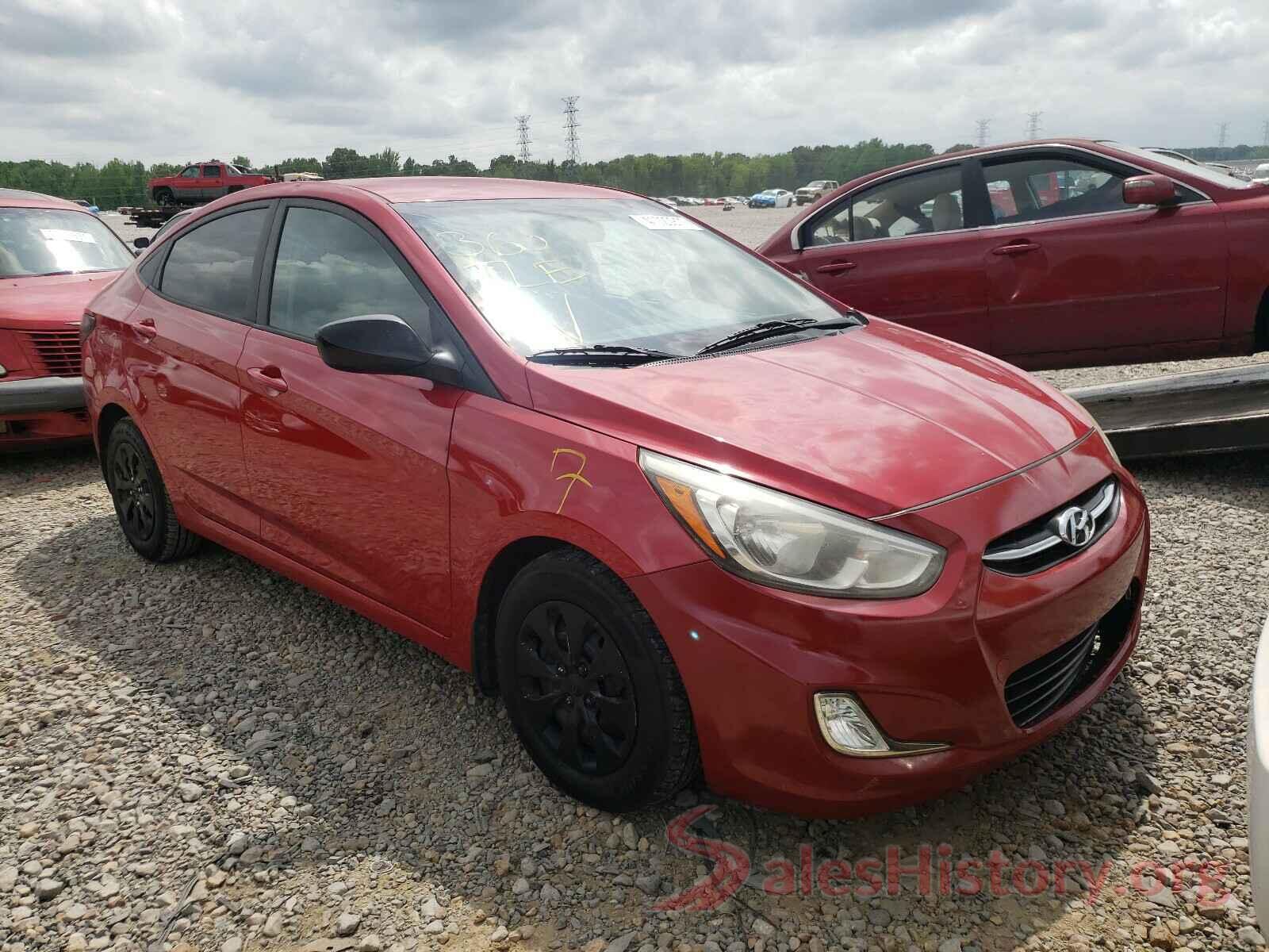 KMHCT4AE6GU151820 2016 HYUNDAI ACCENT