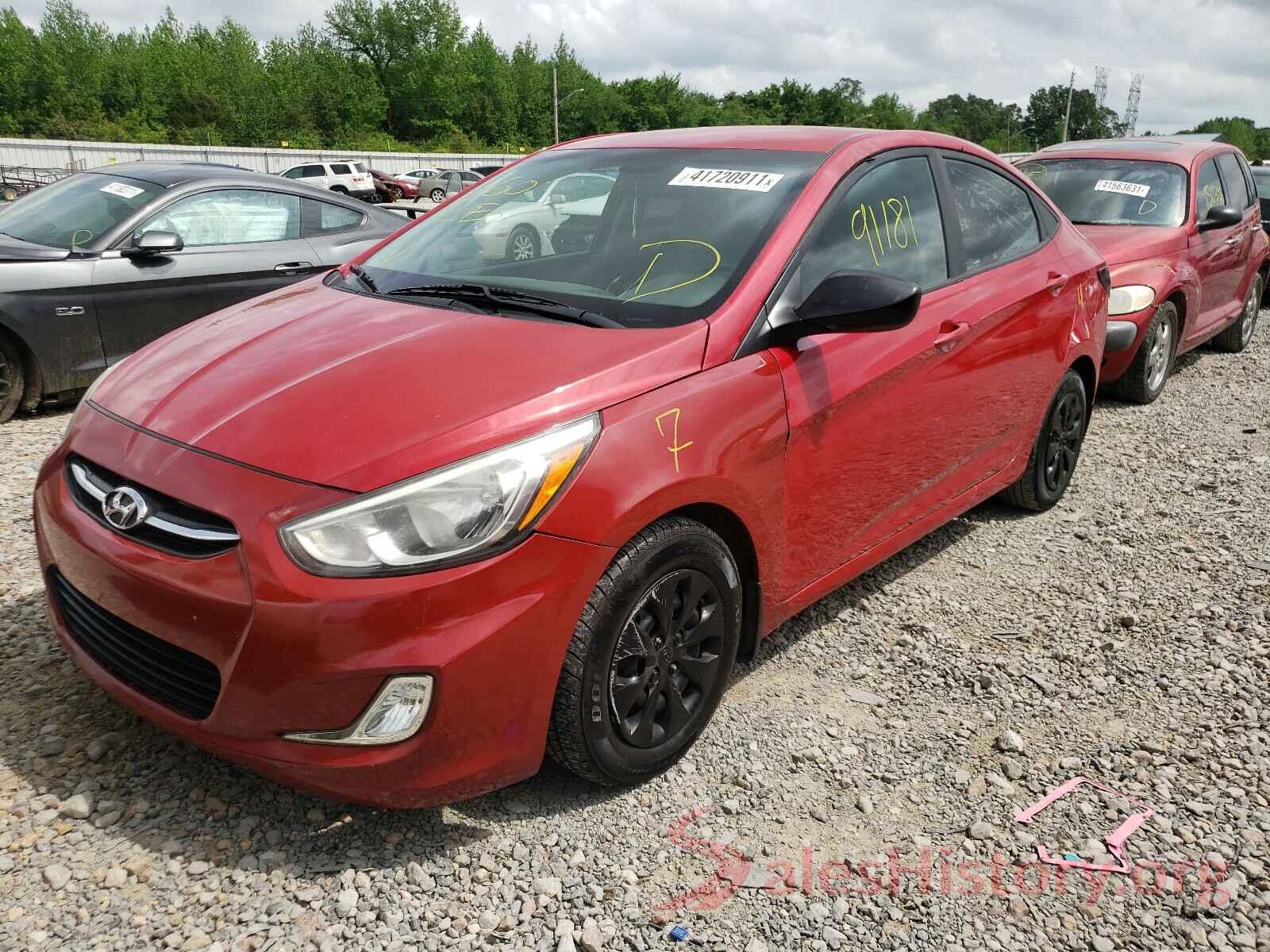 KMHCT4AE6GU151820 2016 HYUNDAI ACCENT