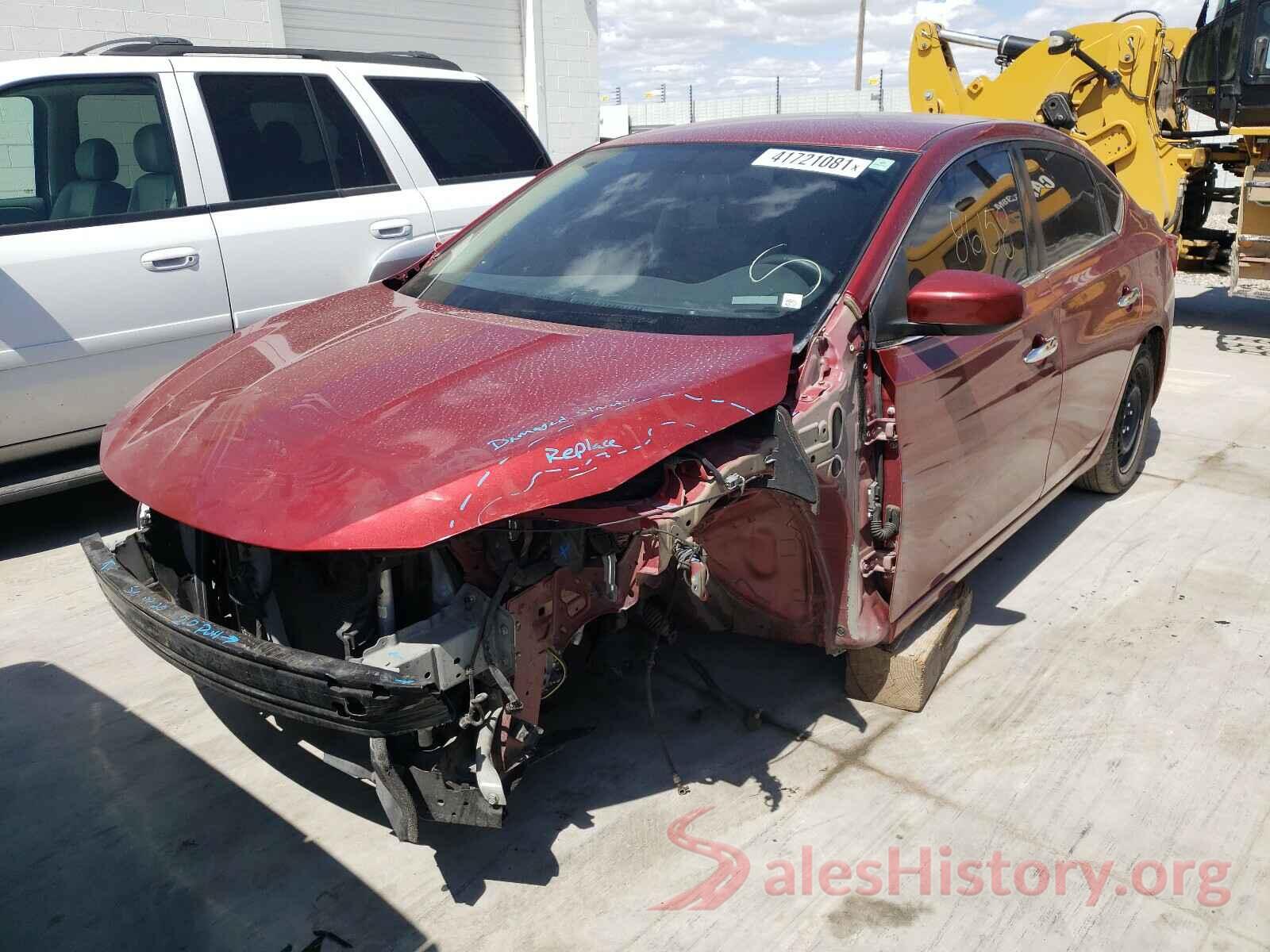 3N1AB7AP7GL670437 2016 NISSAN SENTRA