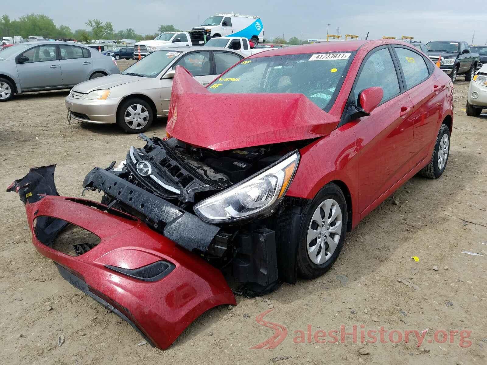 KMHCT4AE3HU187966 2017 HYUNDAI ACCENT