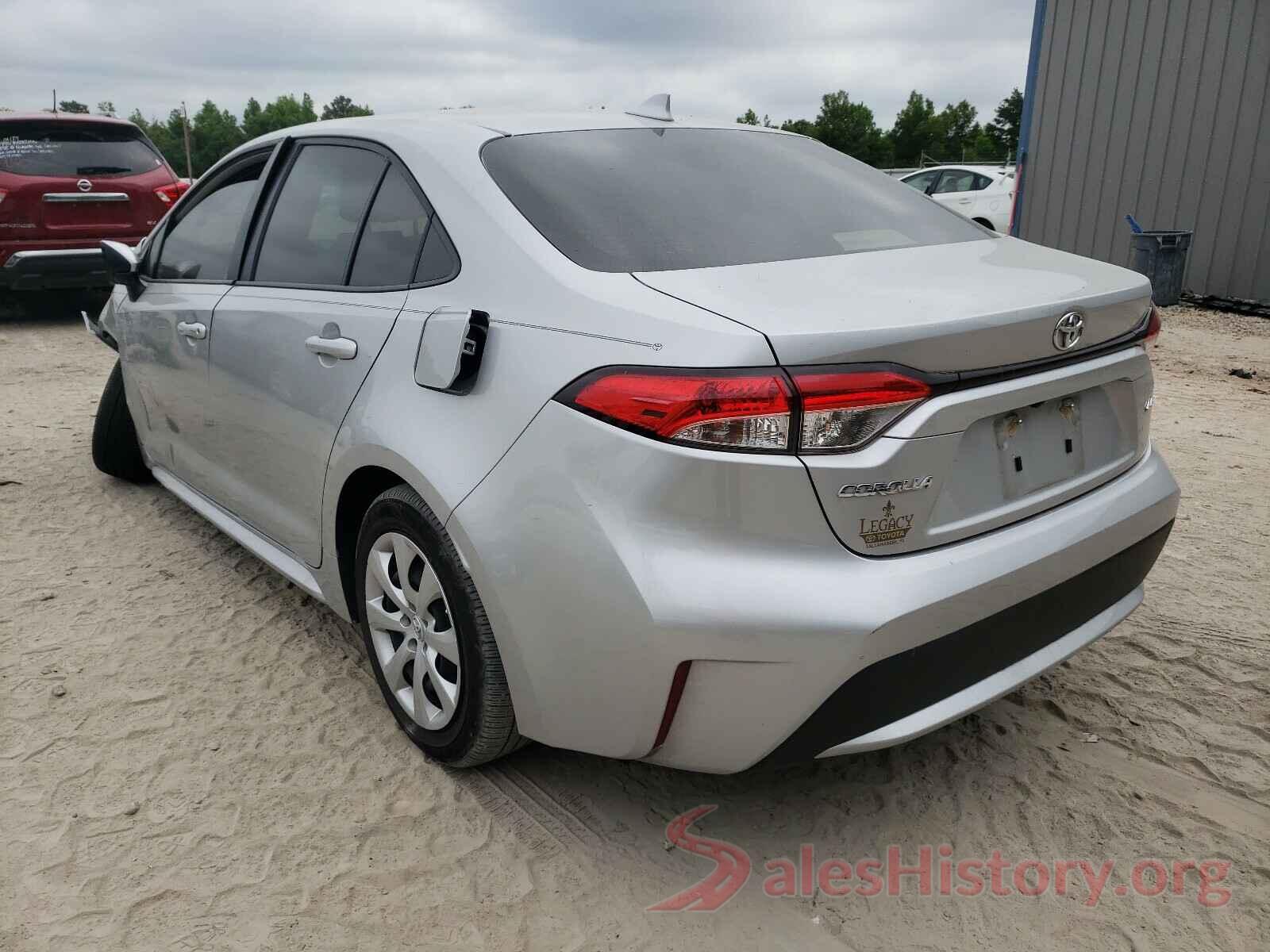 JTDEPRAE5LJ076621 2020 TOYOTA COROLLA