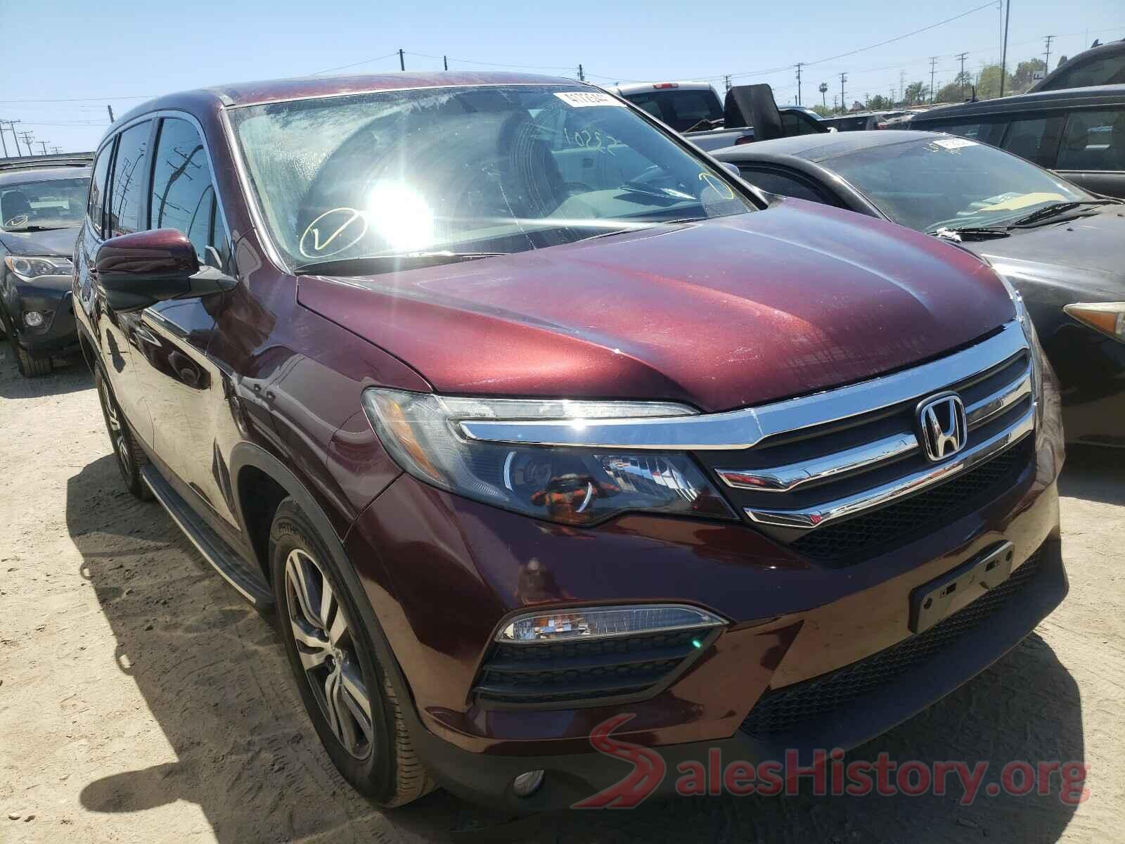 5FNYF5H56GB002541 2016 HONDA PILOT