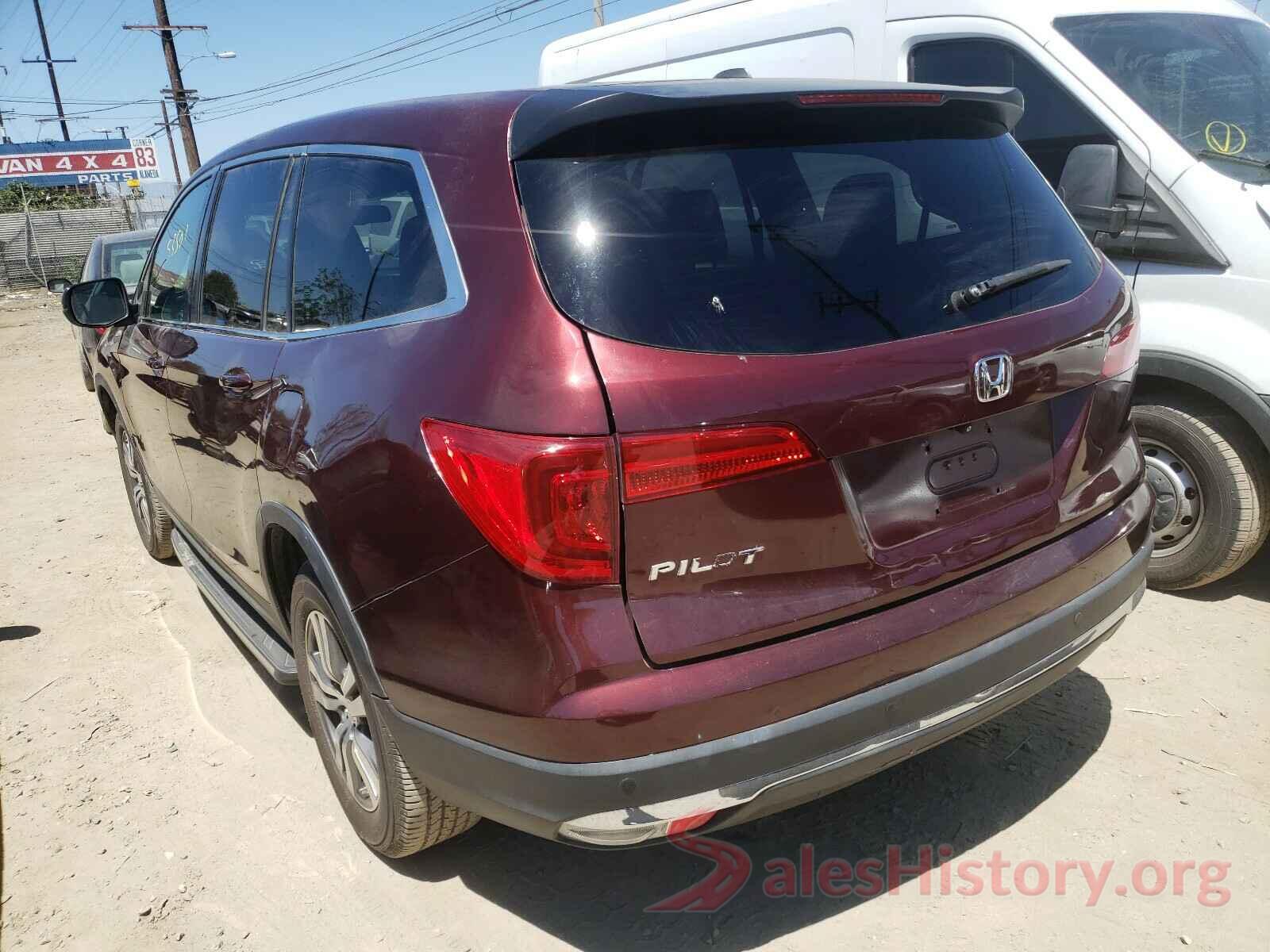 5FNYF5H56GB002541 2016 HONDA PILOT