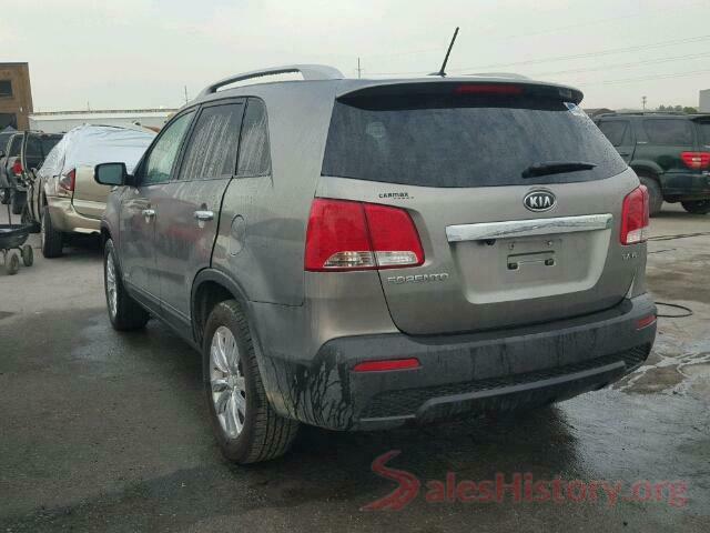 5XYKUDA20BG087352 2011 KIA SORENTO EX