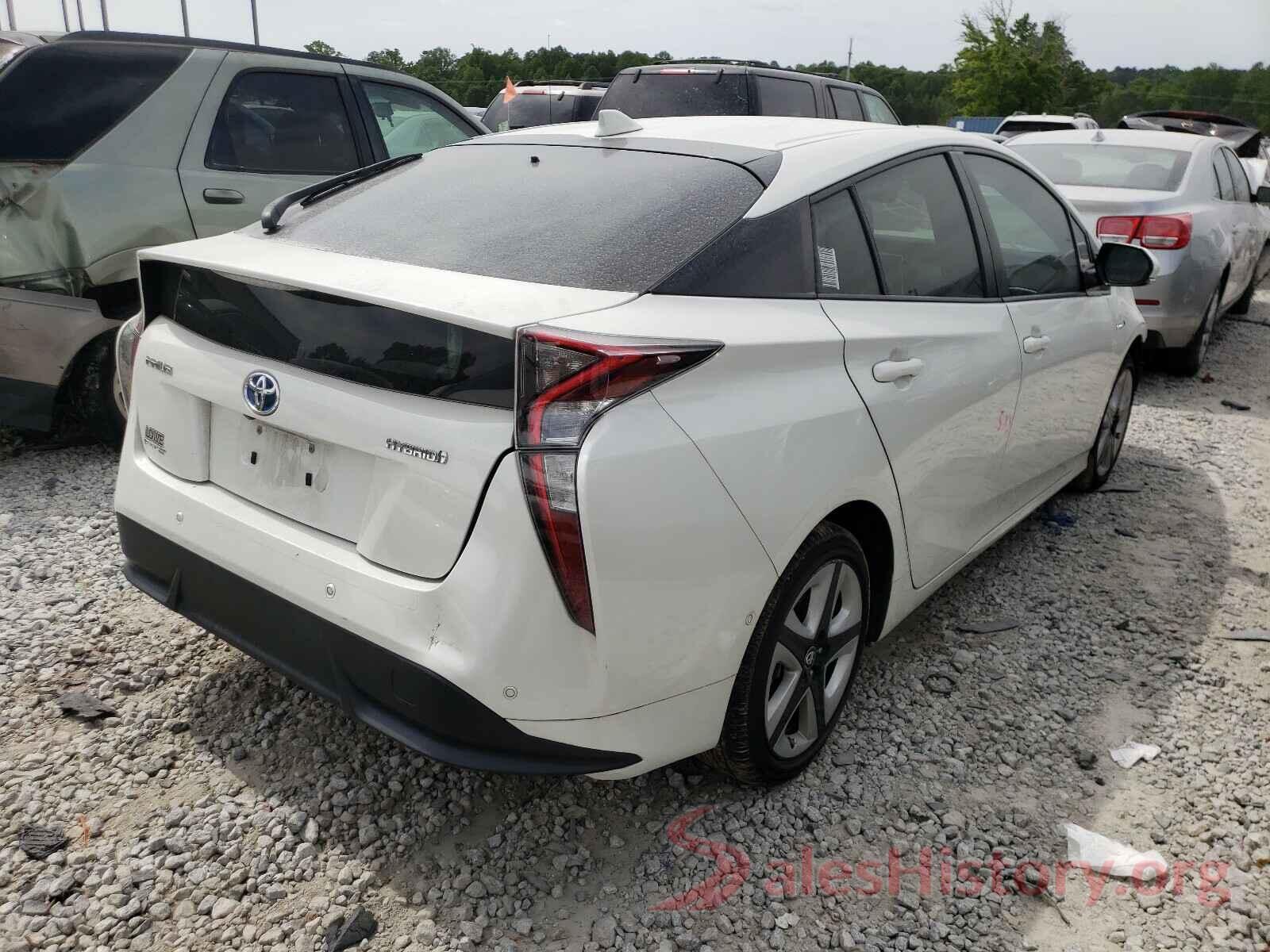 JTDKARFU4J3065602 2018 TOYOTA PRIUS