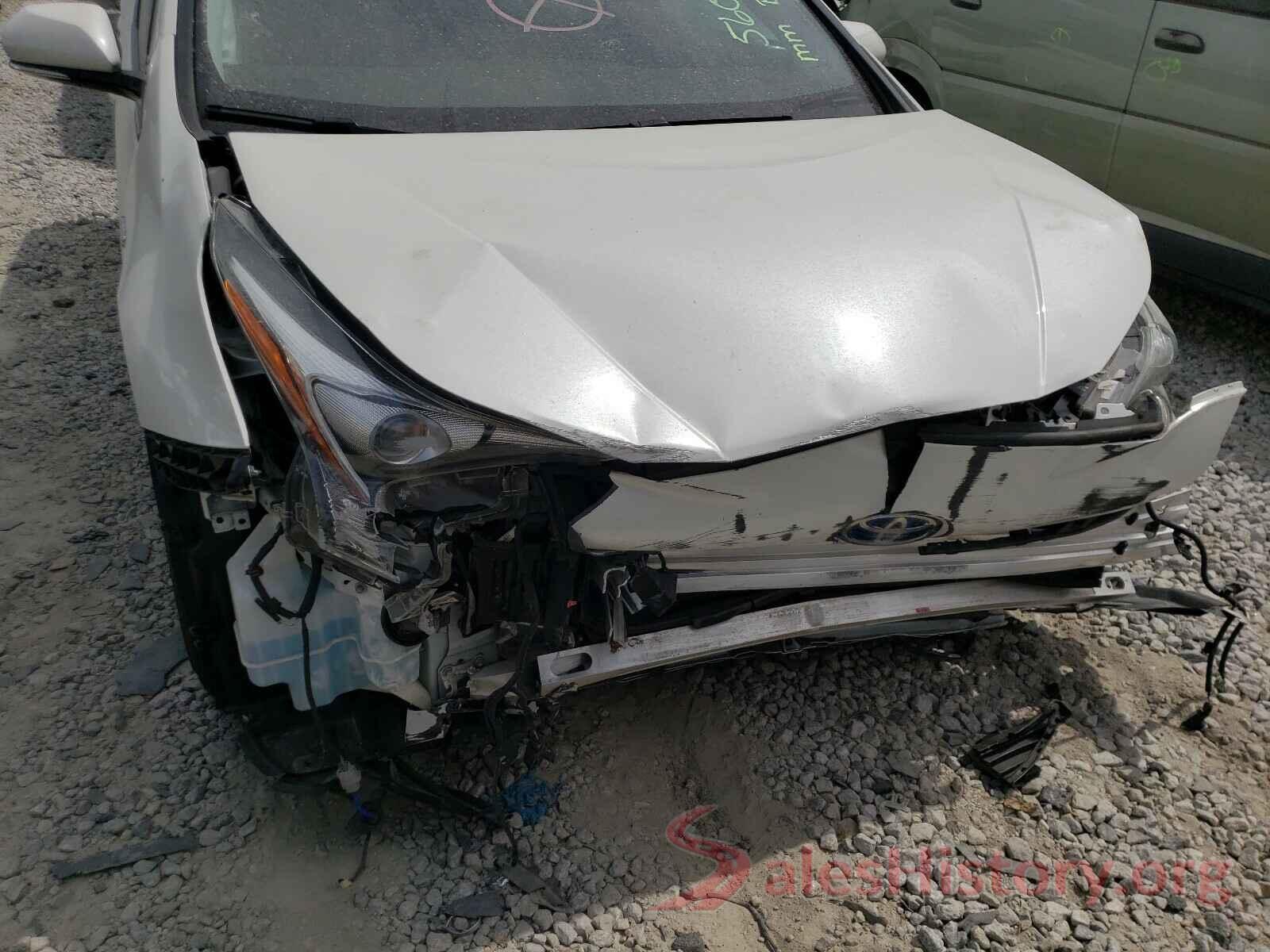 JTDKARFU4J3065602 2018 TOYOTA PRIUS