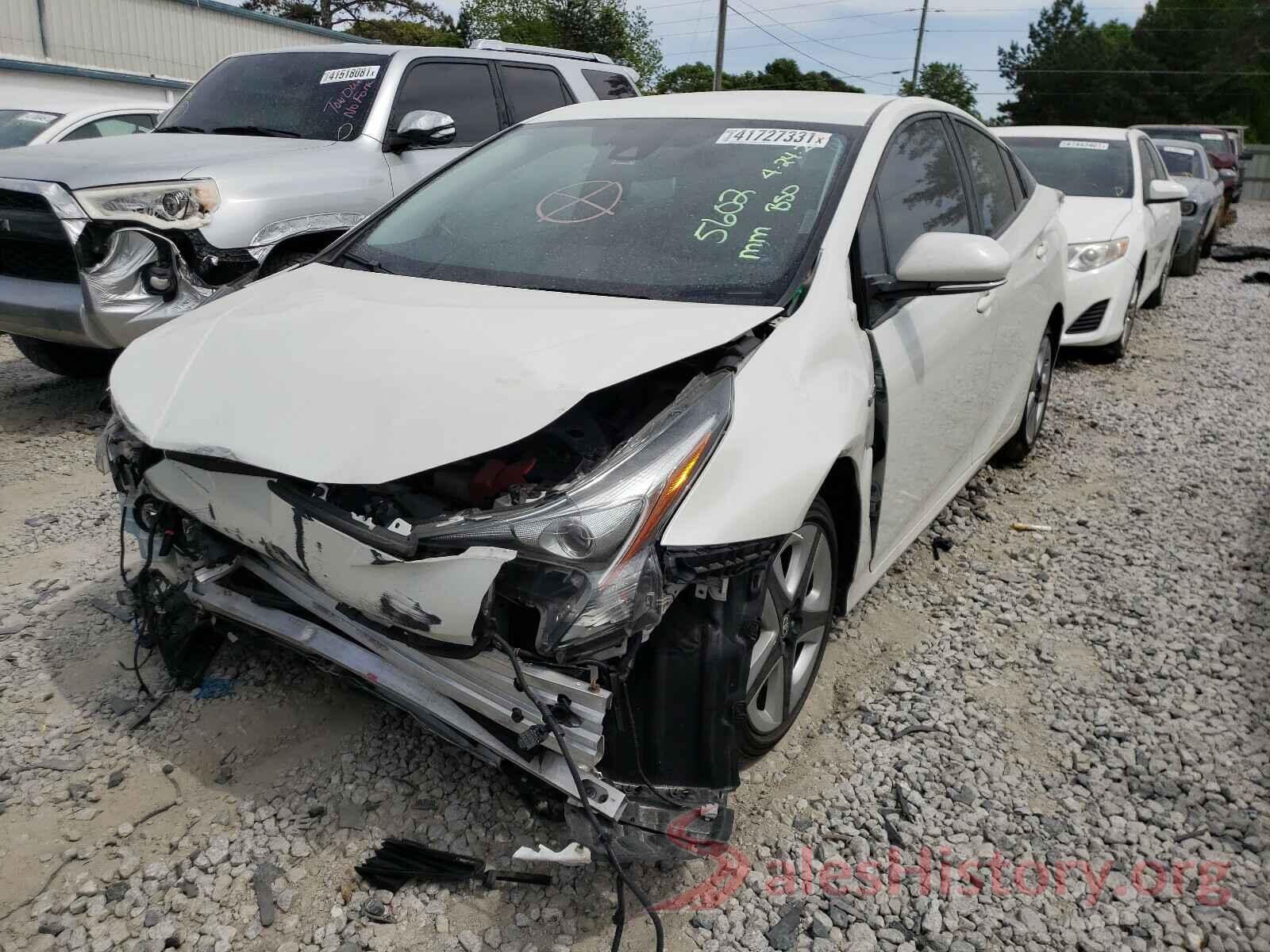 JTDKARFU4J3065602 2018 TOYOTA PRIUS