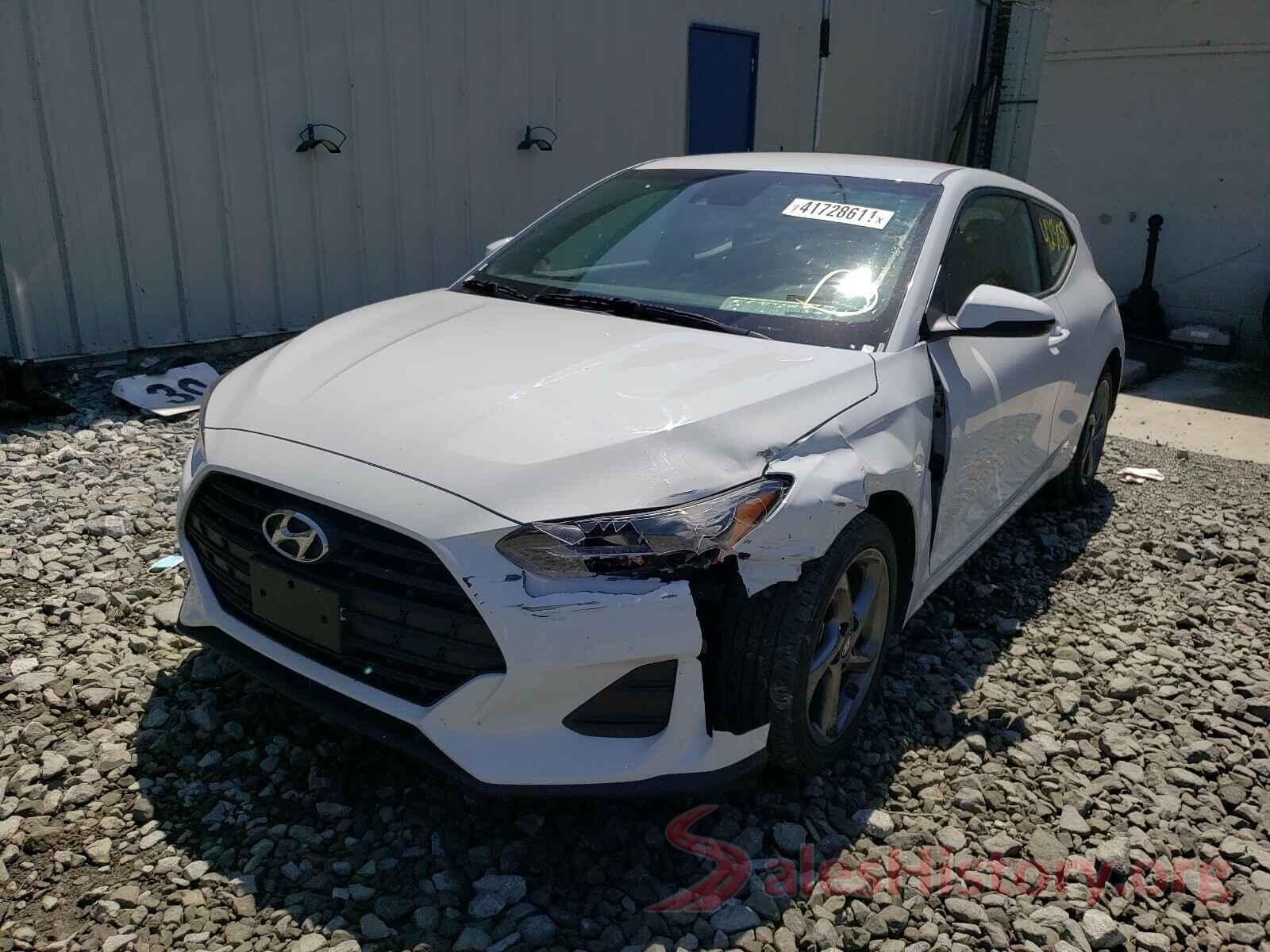 KMHTG6AF0KU018309 2019 HYUNDAI VELOSTER