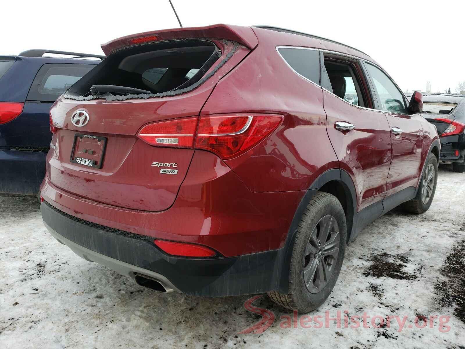 5XYZUDLB8GG359410 2016 HYUNDAI SANTA FE