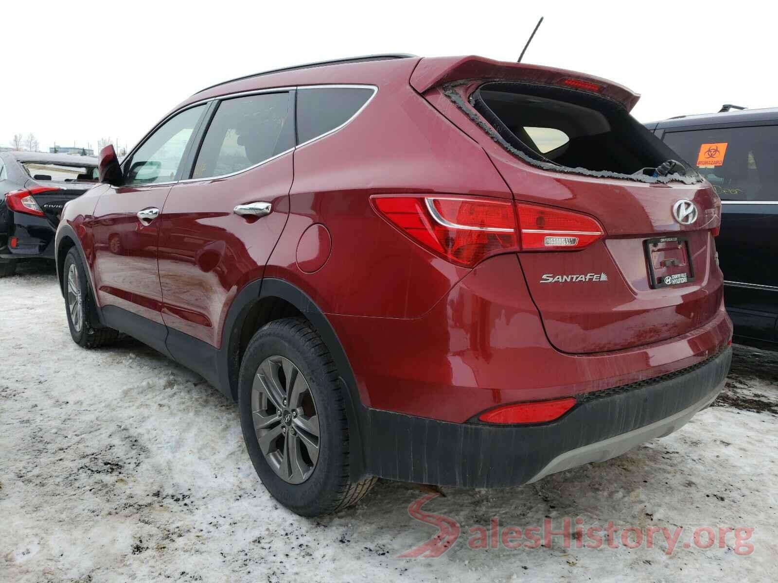 5XYZUDLB8GG359410 2016 HYUNDAI SANTA FE