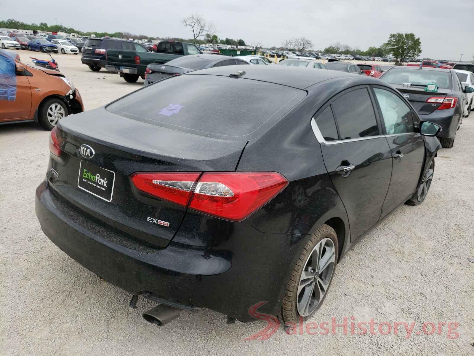 KNAFZ4A85G5616671 2016 KIA FORTE