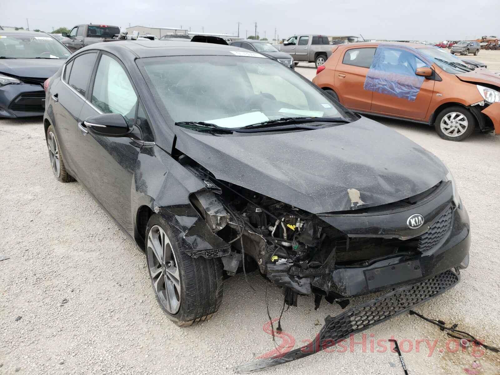 KNAFZ4A85G5616671 2016 KIA FORTE