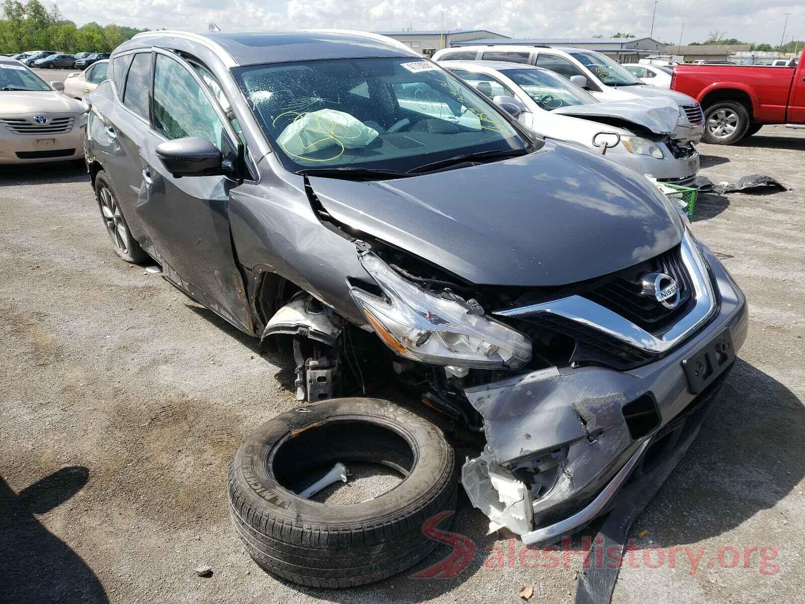 5N1AZ2MH0HN124009 2017 NISSAN MURANO