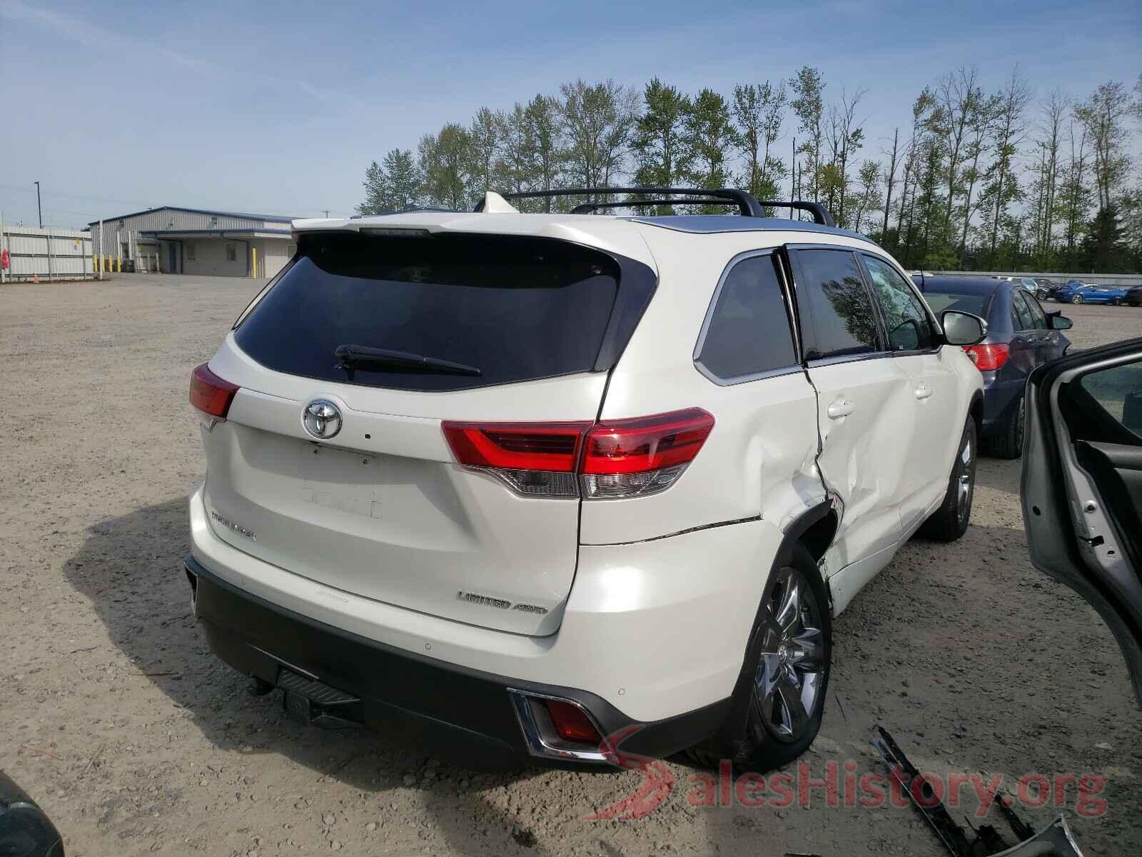 5TDDZRFH1KS925010 2019 TOYOTA HIGHLANDER