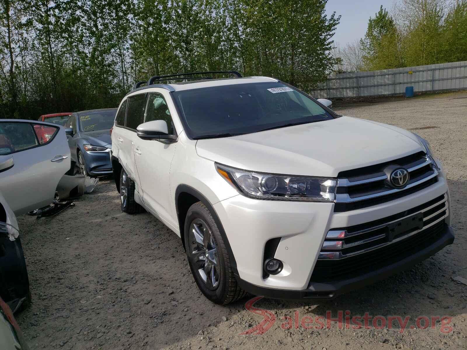 5TDDZRFH1KS925010 2019 TOYOTA HIGHLANDER