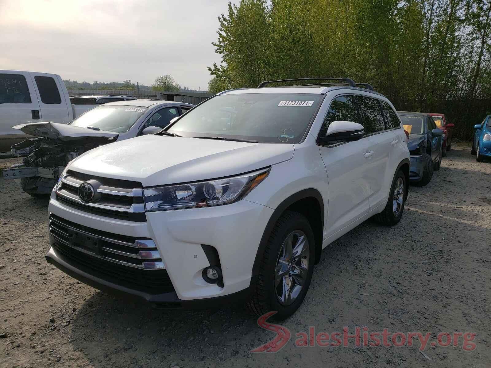 5TDDZRFH1KS925010 2019 TOYOTA HIGHLANDER