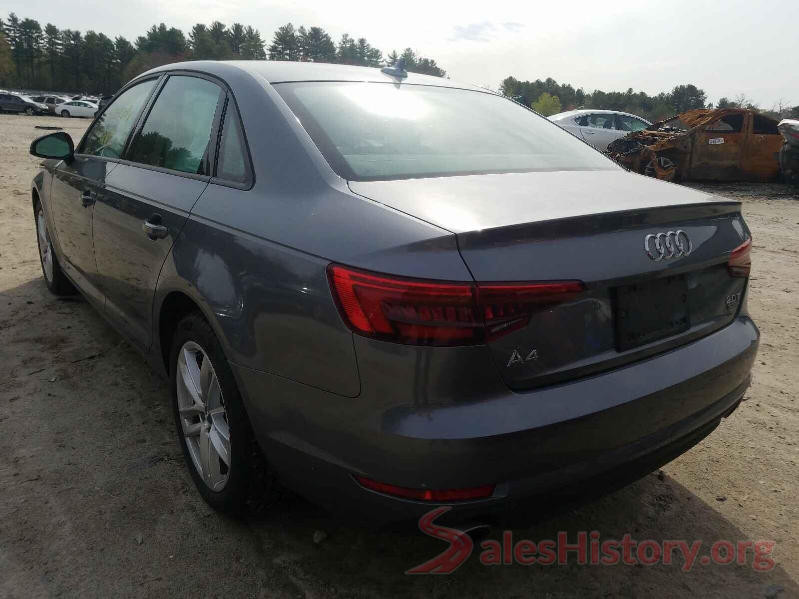 WAUNNAF42HN069081 2017 AUDI A4