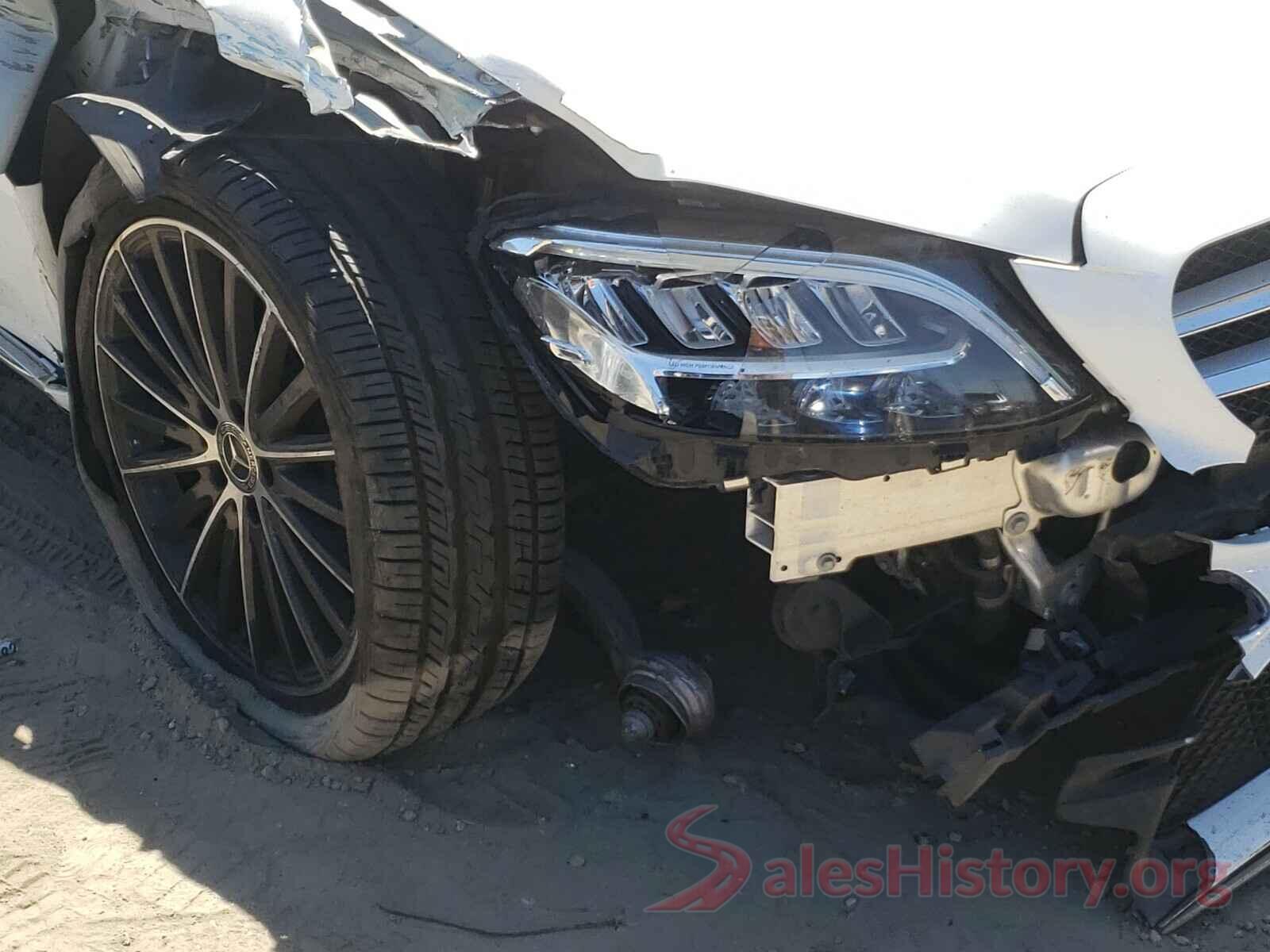 55SWF8DB8KU322181 2019 MERCEDES-BENZ C CLASS