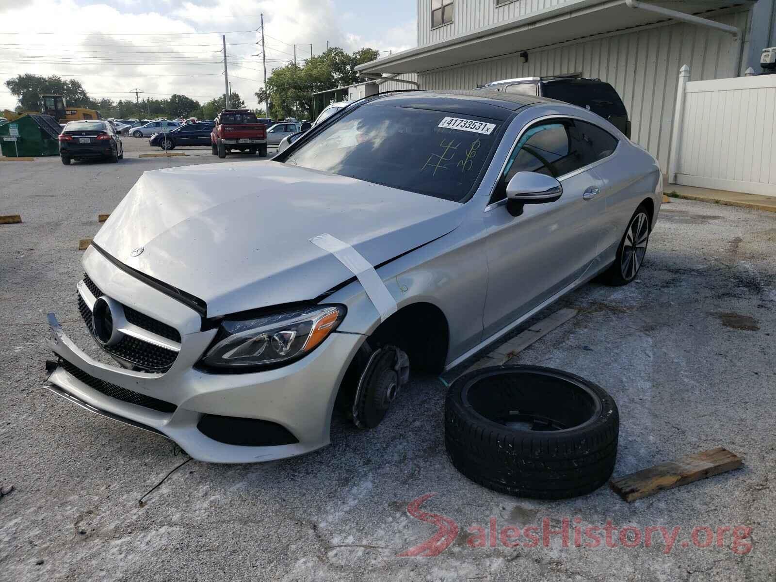 WDDWJ4JB1HF513948 2017 MERCEDES-BENZ C-CLASS