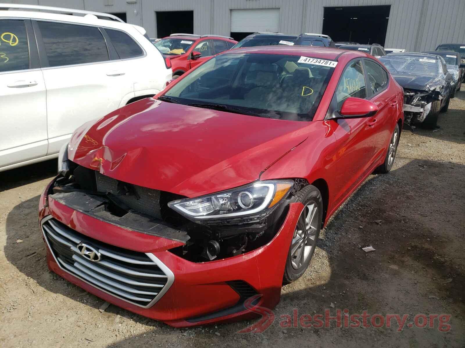 KMHD84LF8HU142582 2017 HYUNDAI ELANTRA