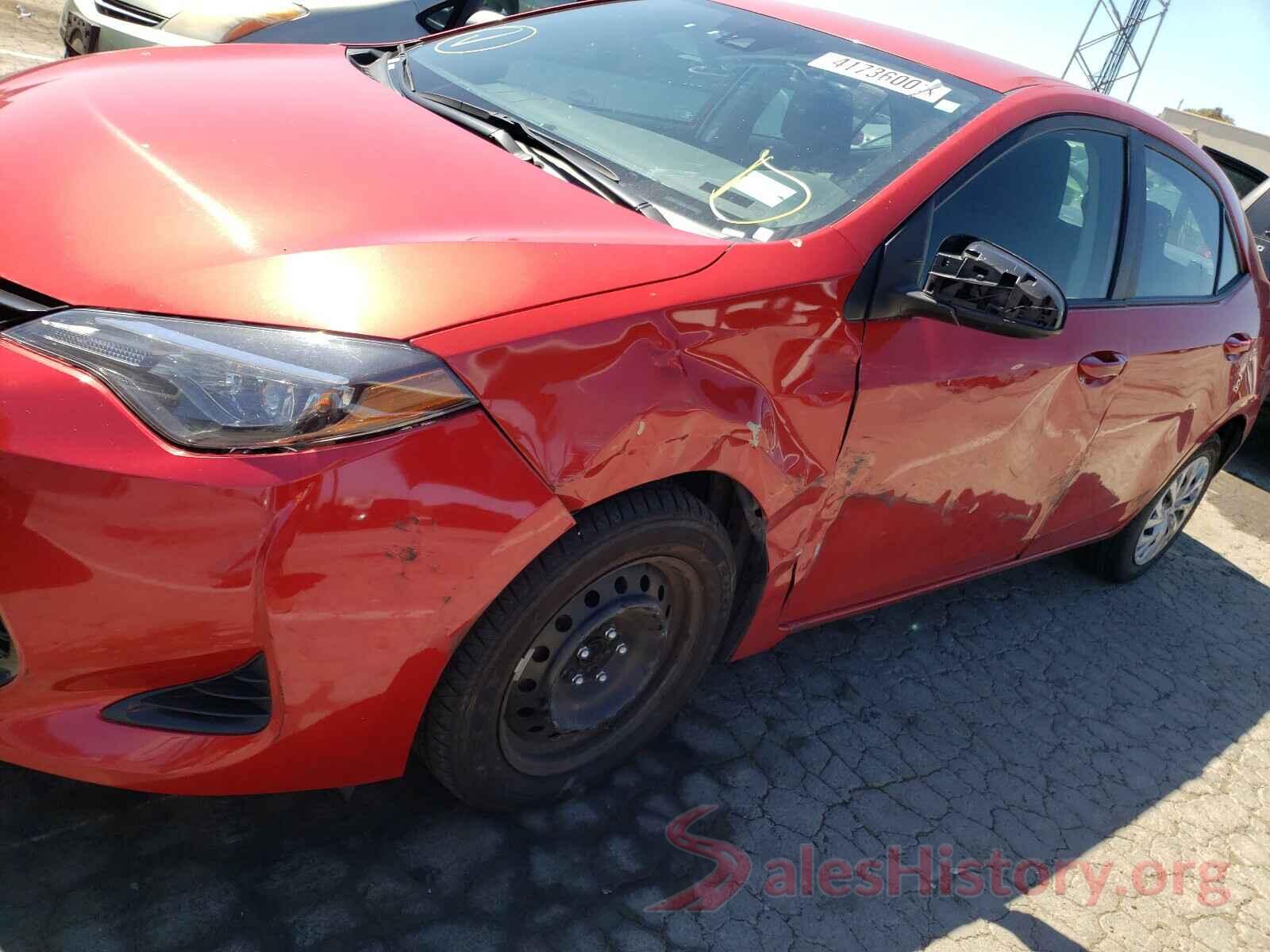 5YFBURHE0KP886962 2019 TOYOTA COROLLA