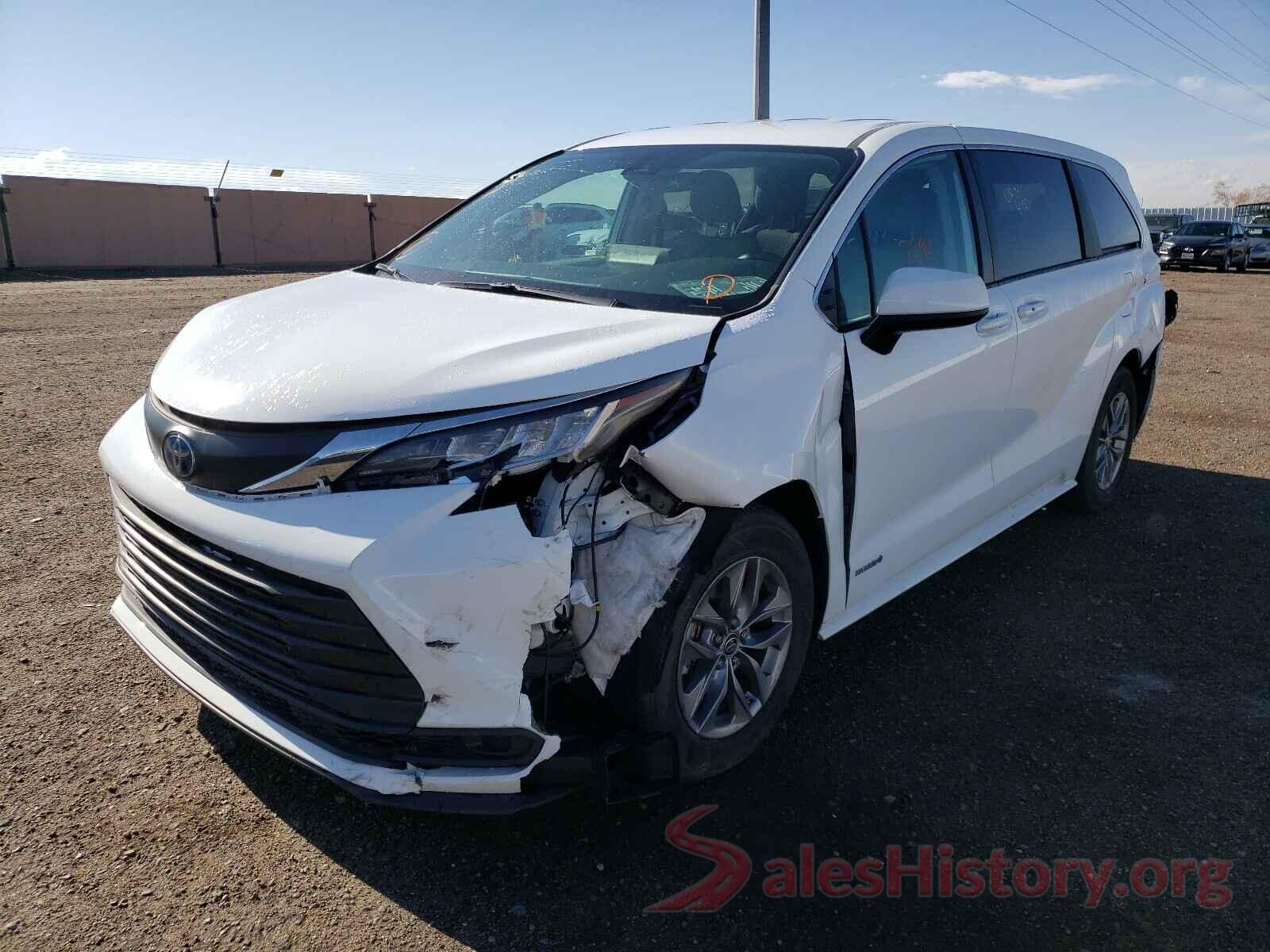 5TDKRKECXMS015623 2021 TOYOTA SIENNA